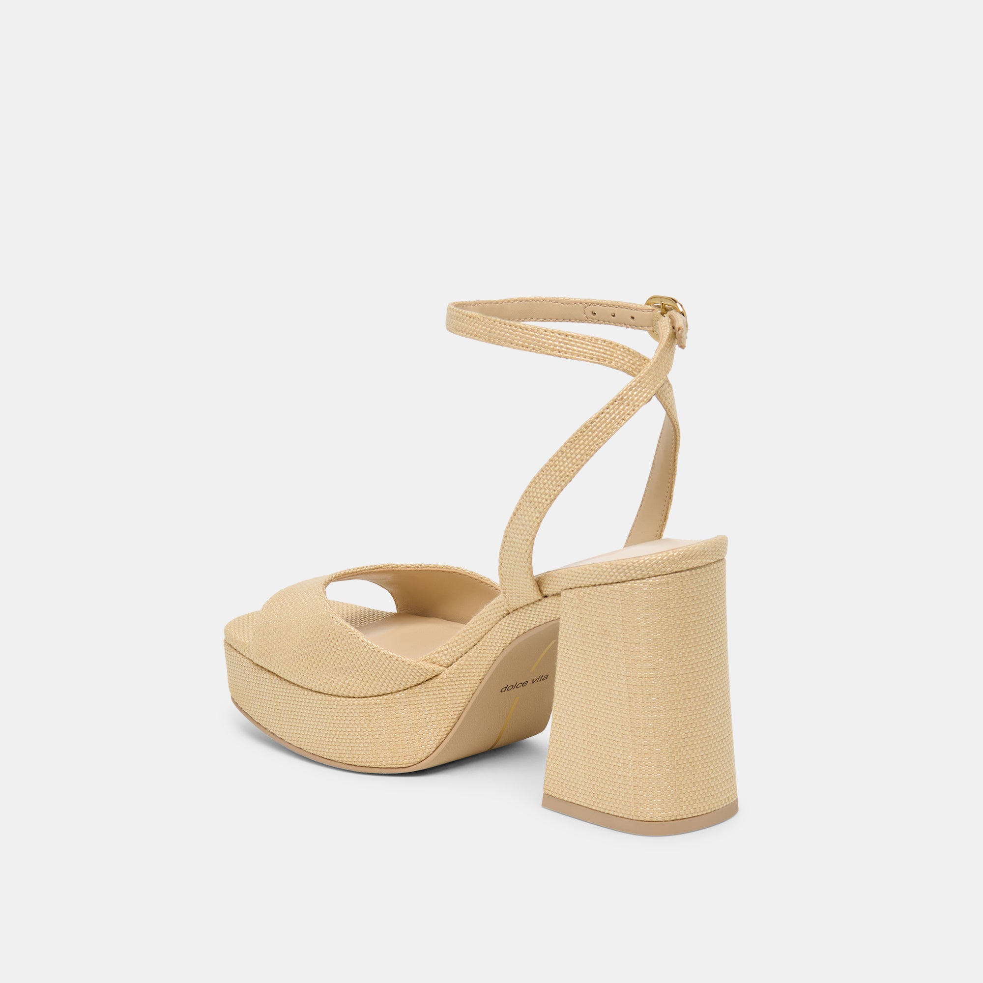 FELICA HEELS NATURAL RAFFIA - Image 5