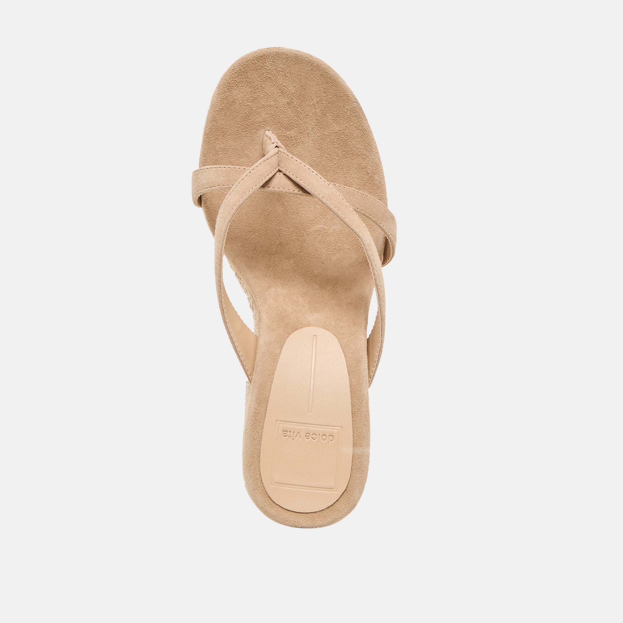 HELAN ESPADRILLE WEDGES CAMEL SUEDE - Image 8