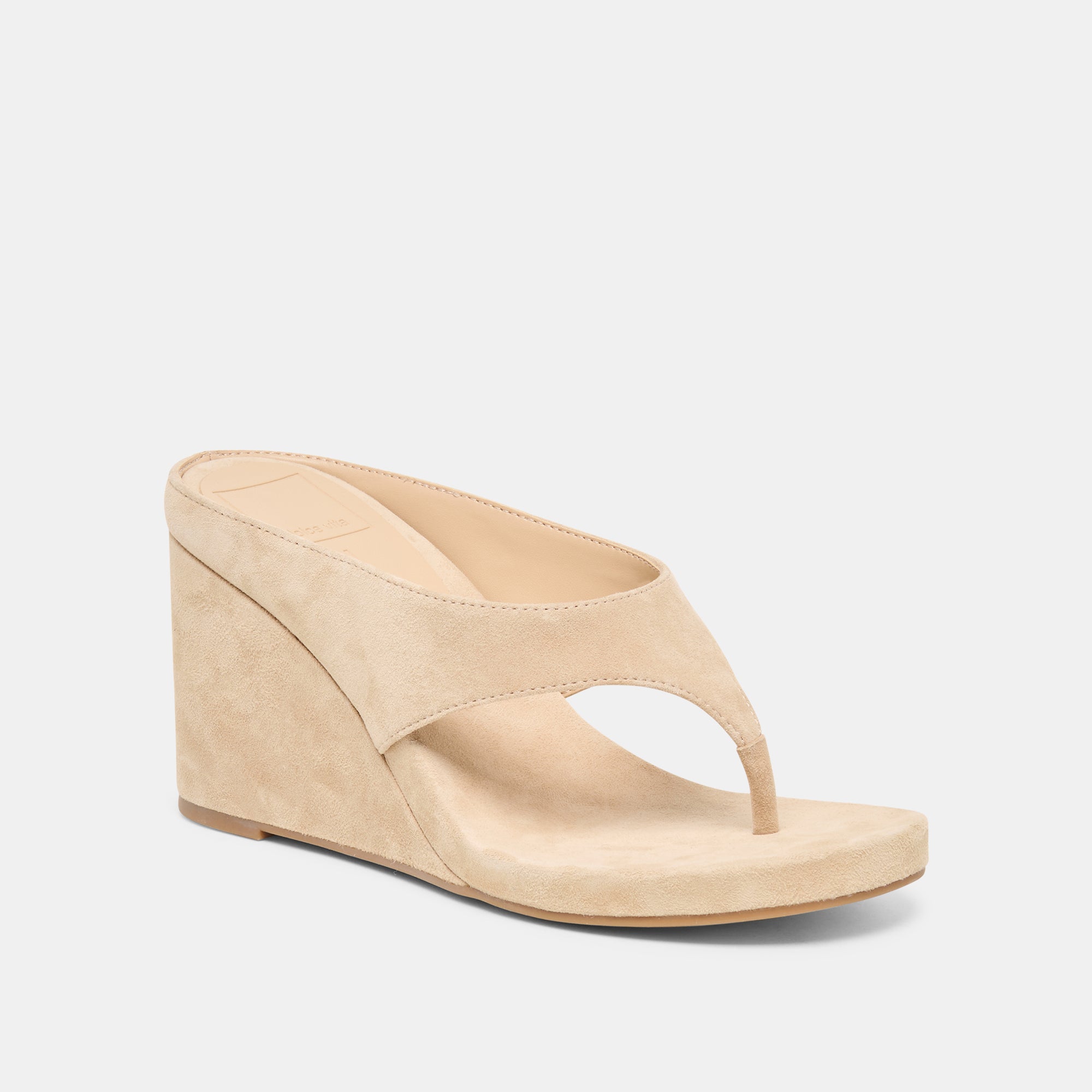 HINNA WEDGES CAMEL SUEDE - Image 3