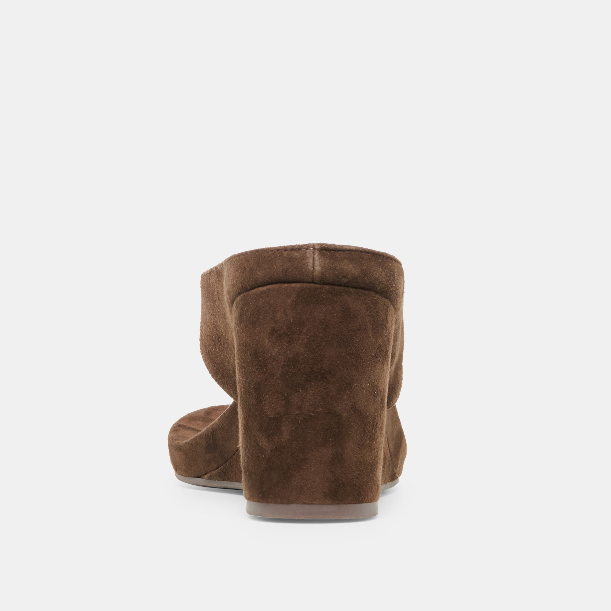 HINNA WEDGES DK BROWN SUEDE - Image 7