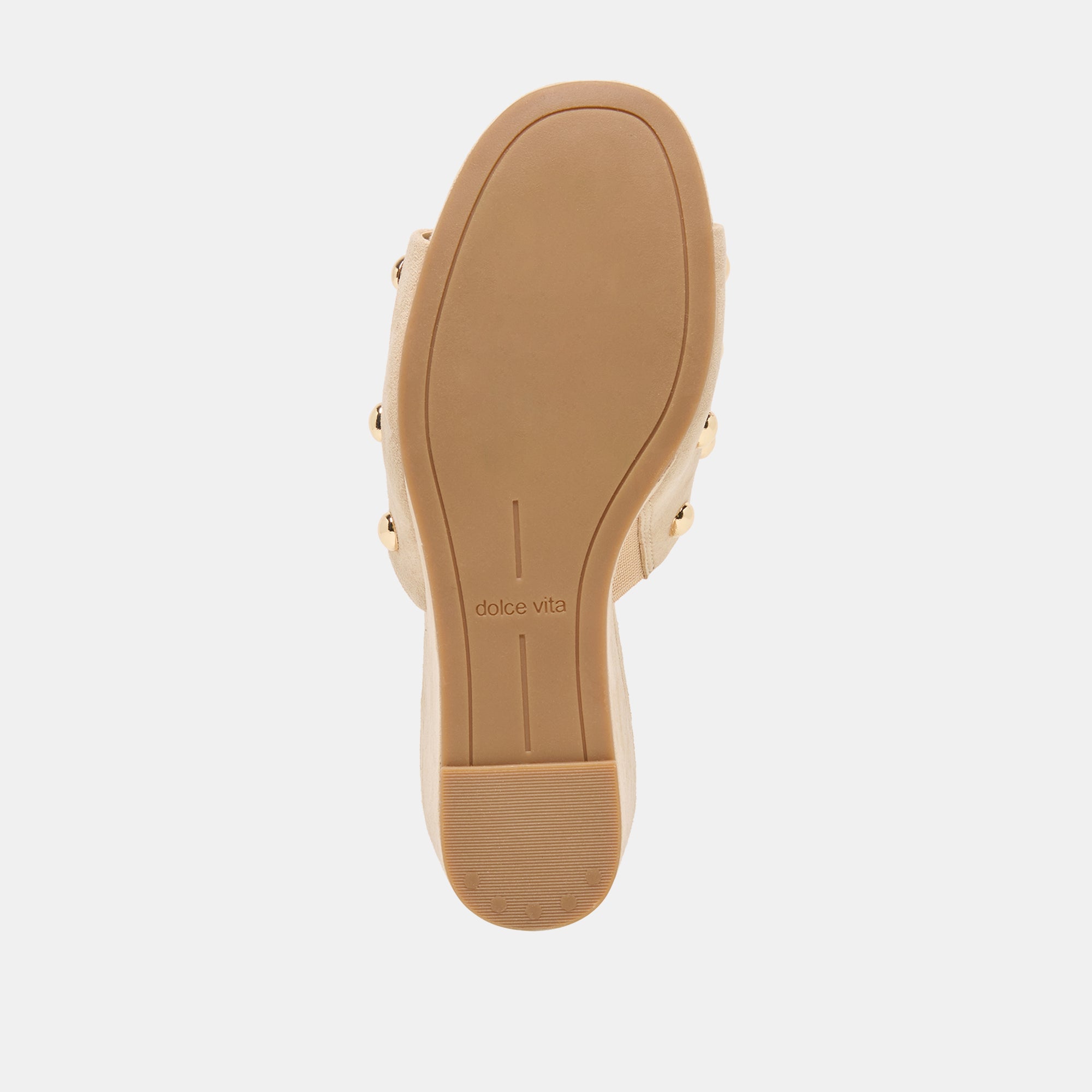 HOLTA STUD WEDGES CAMEL SUEDE - Image 13
