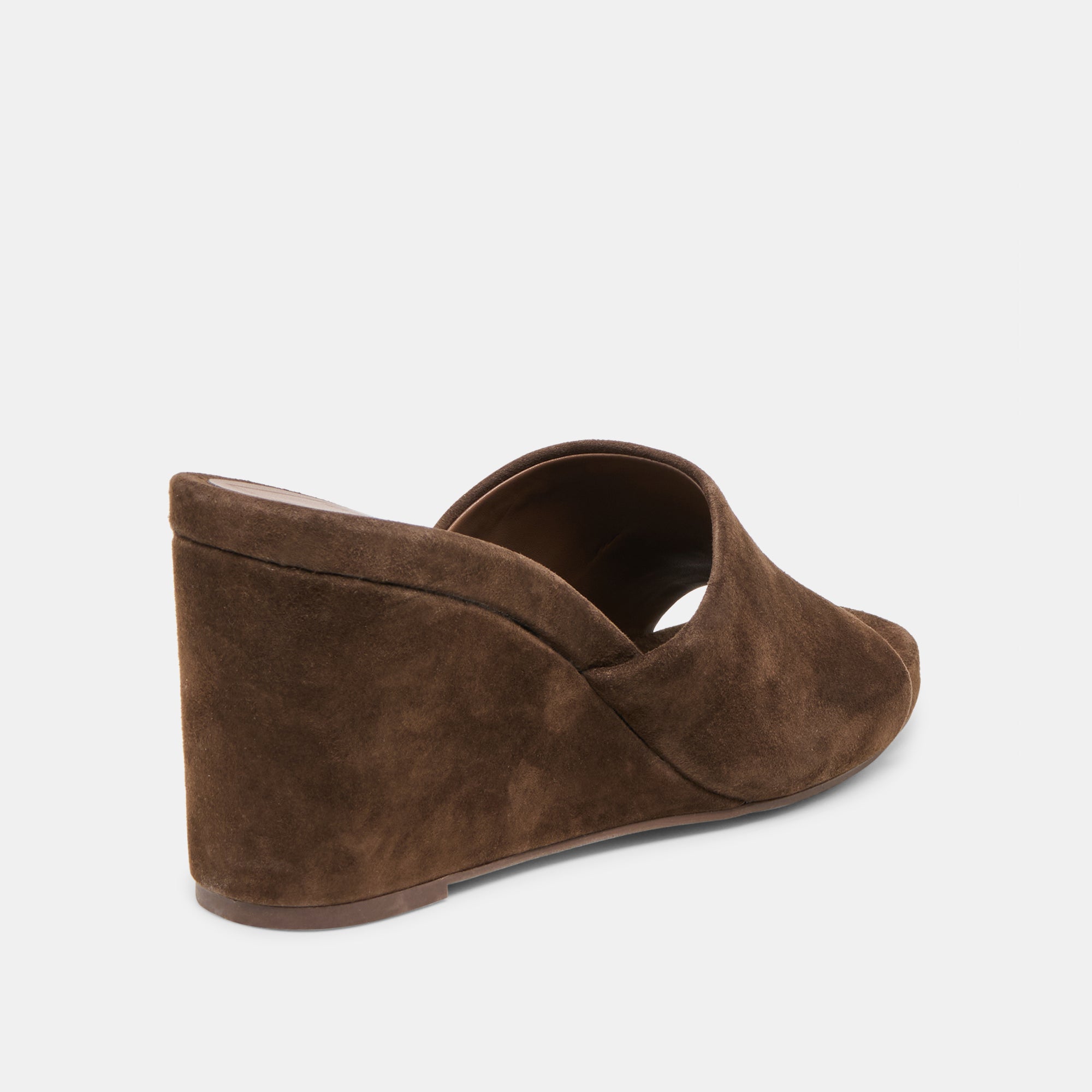 HOLTA WEDGES DK BROWN SUEDE - Image 3