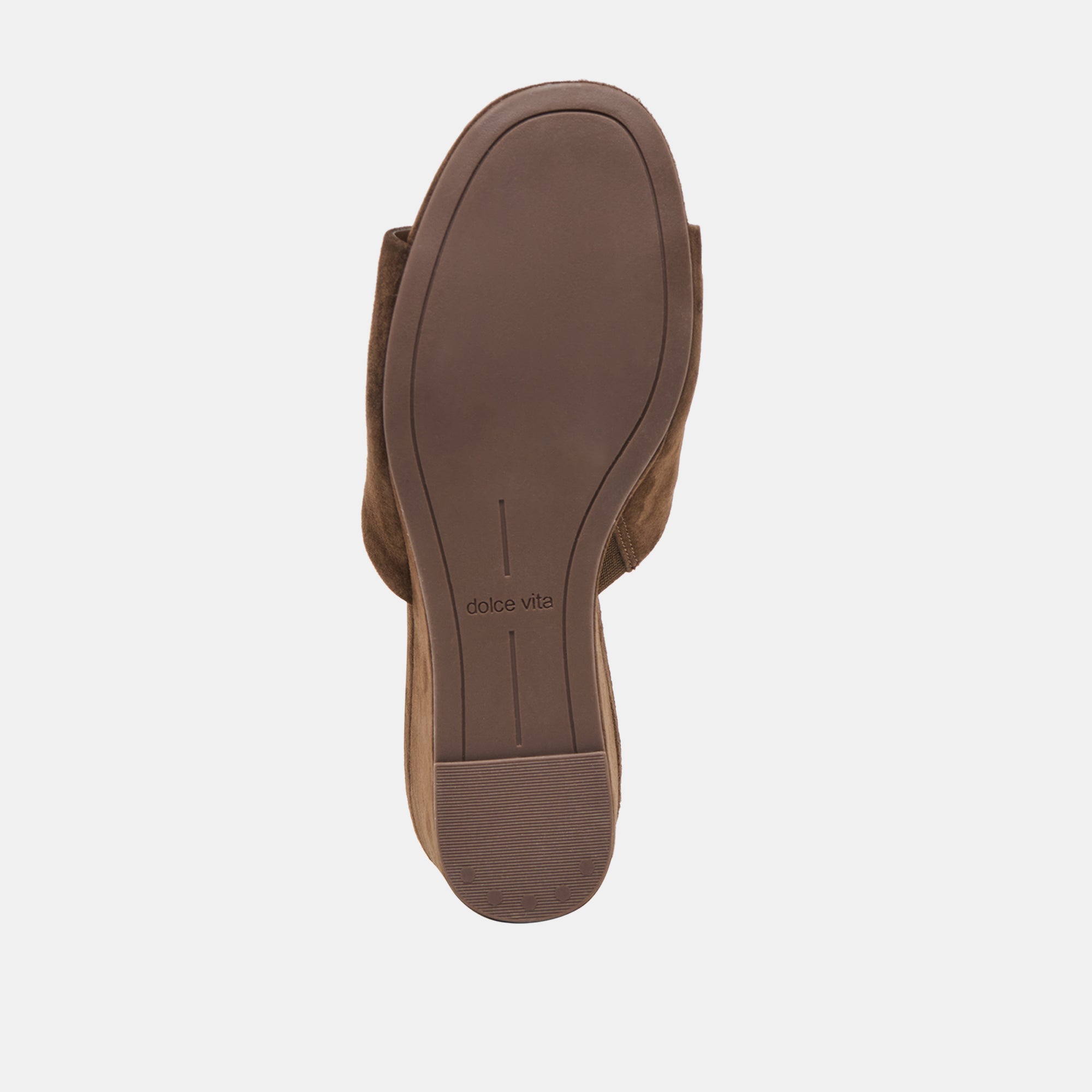 HOLTA WEDGES DK BROWN SUEDE - Image 9