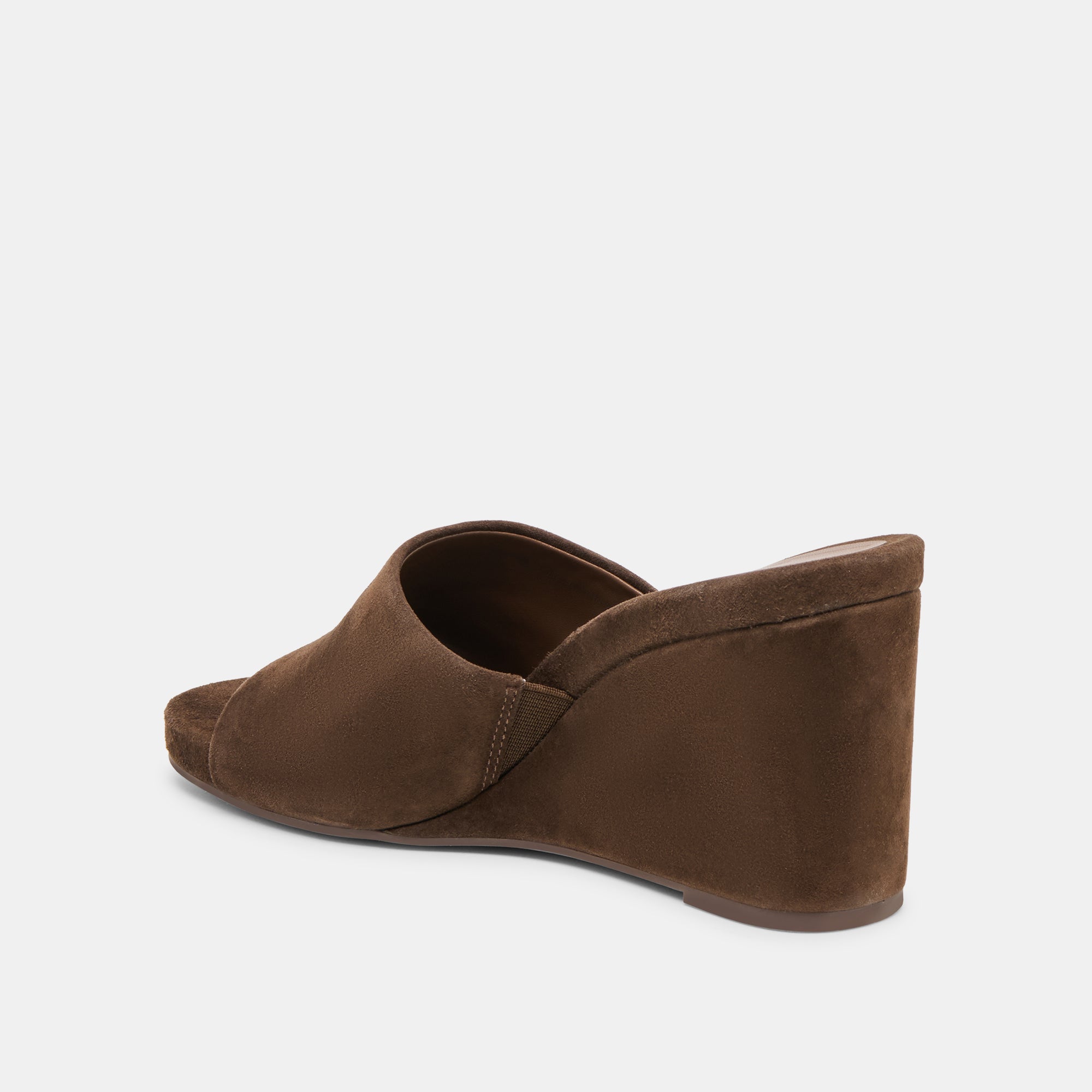 HOLTA WEDGES DK BROWN SUEDE - Image 5