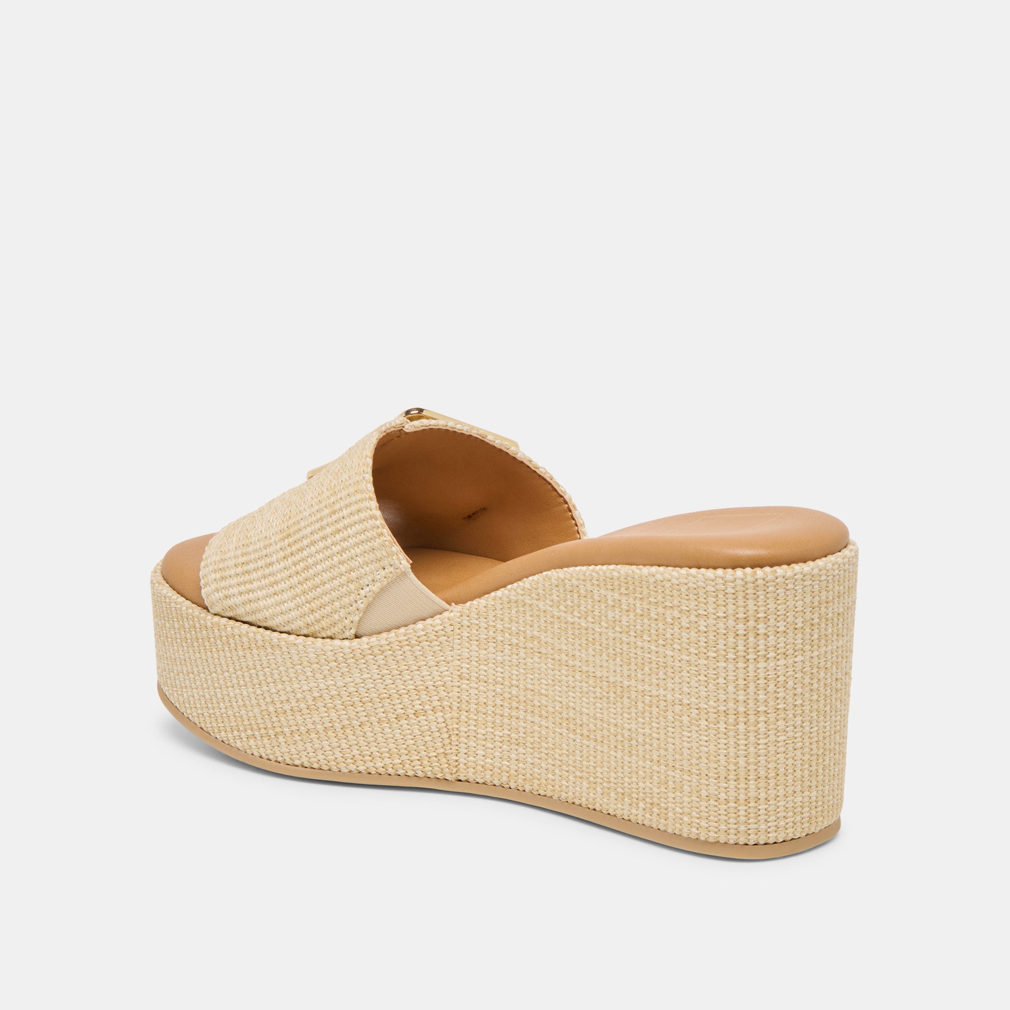 JILIAN WEDGES LT NATURAL RAFFIA - Image 7