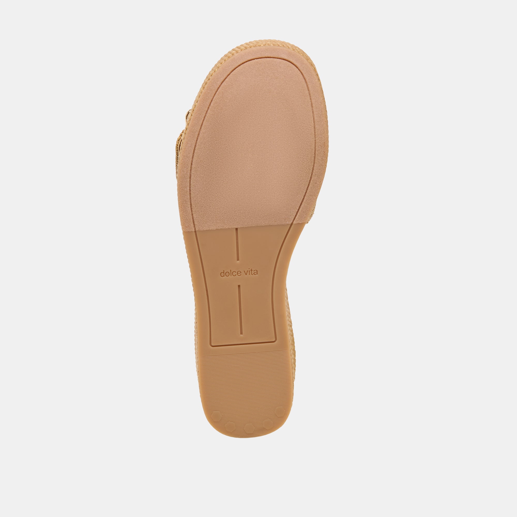 JILIAN WIDE WEDGES MOCHA RAFFIA - Image 9