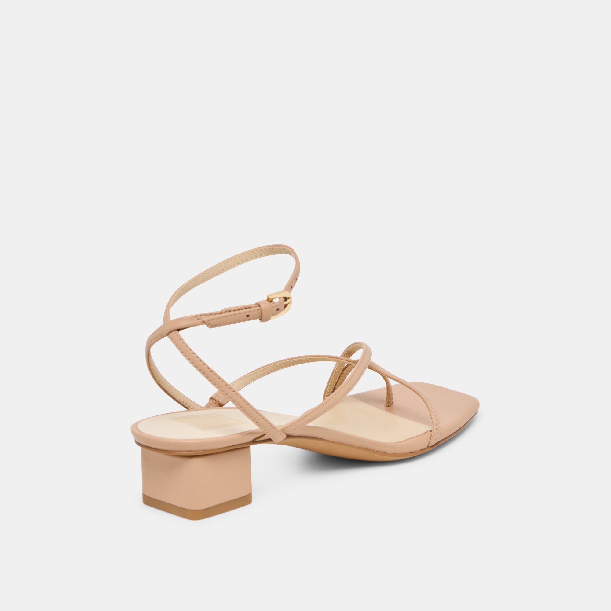 KARLOS WIDE SANDALS LT TAN LEATHER - Image 3