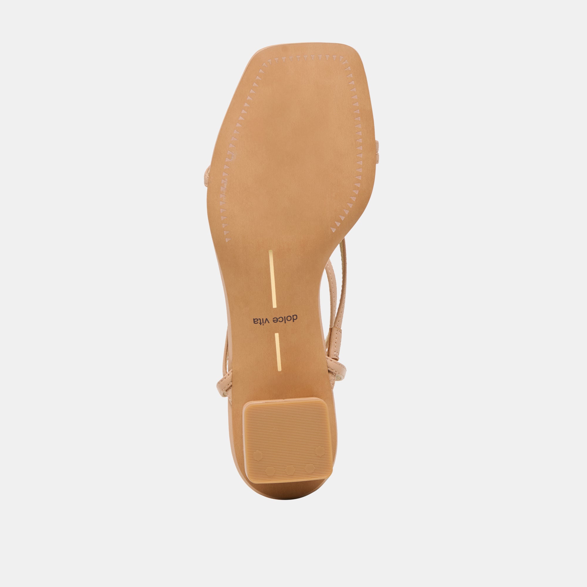 KARLOS WIDE SANDALS LT TAN LEATHER - Image 9