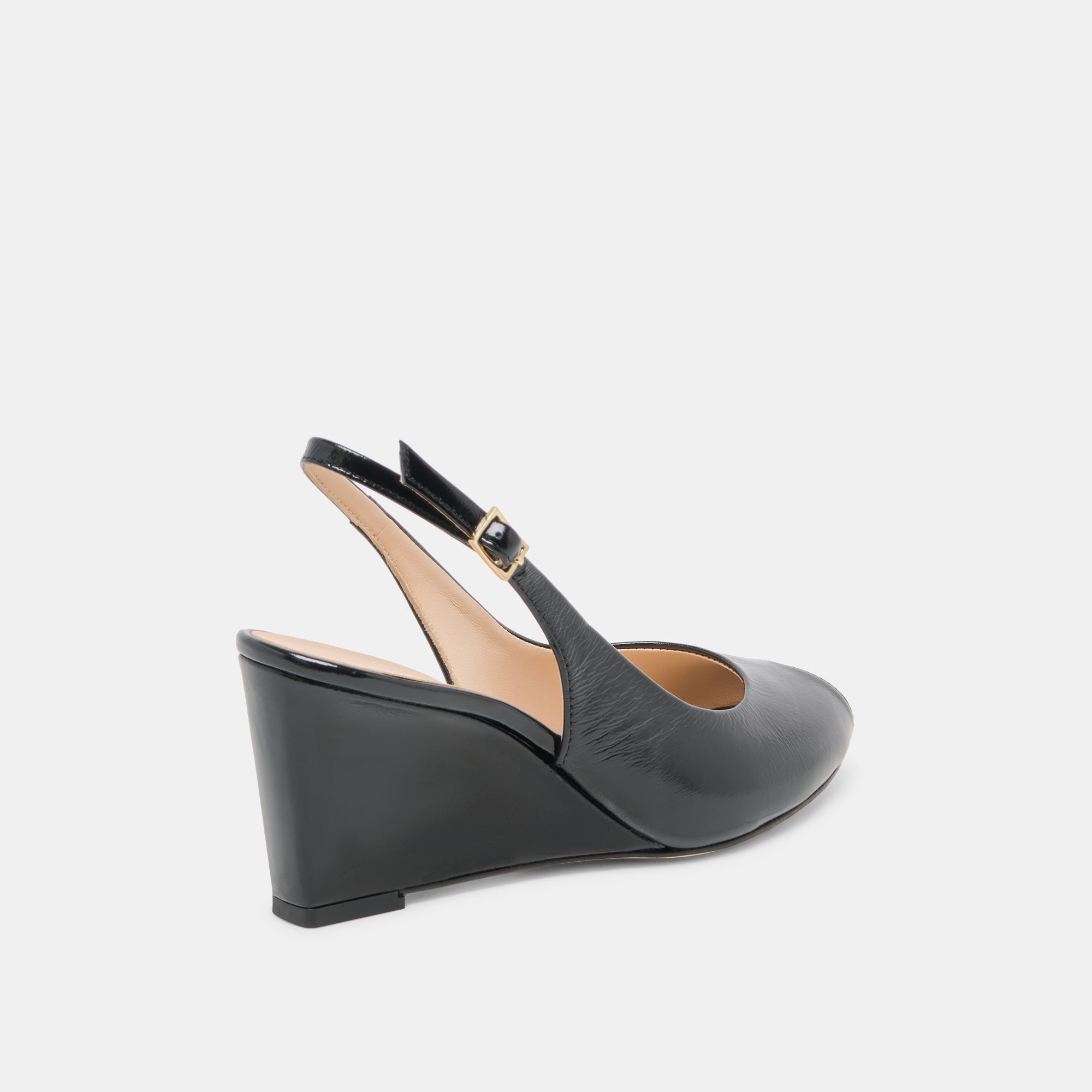 KOLA WEDGES NOIR LEATHER - Image 3