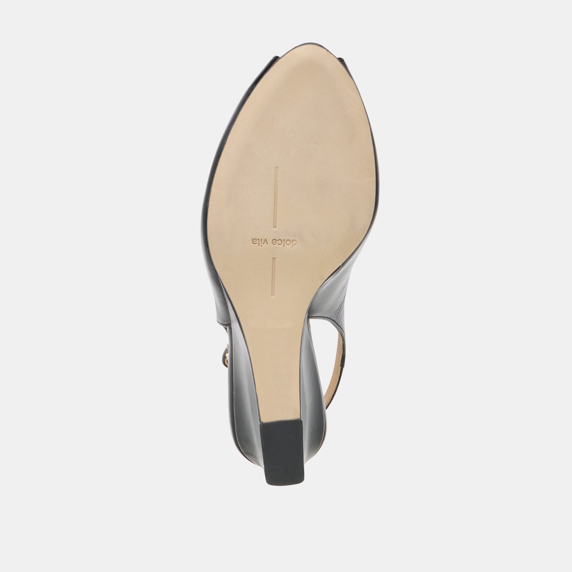 KOLA WEDGES NOIR LEATHER - Image 9