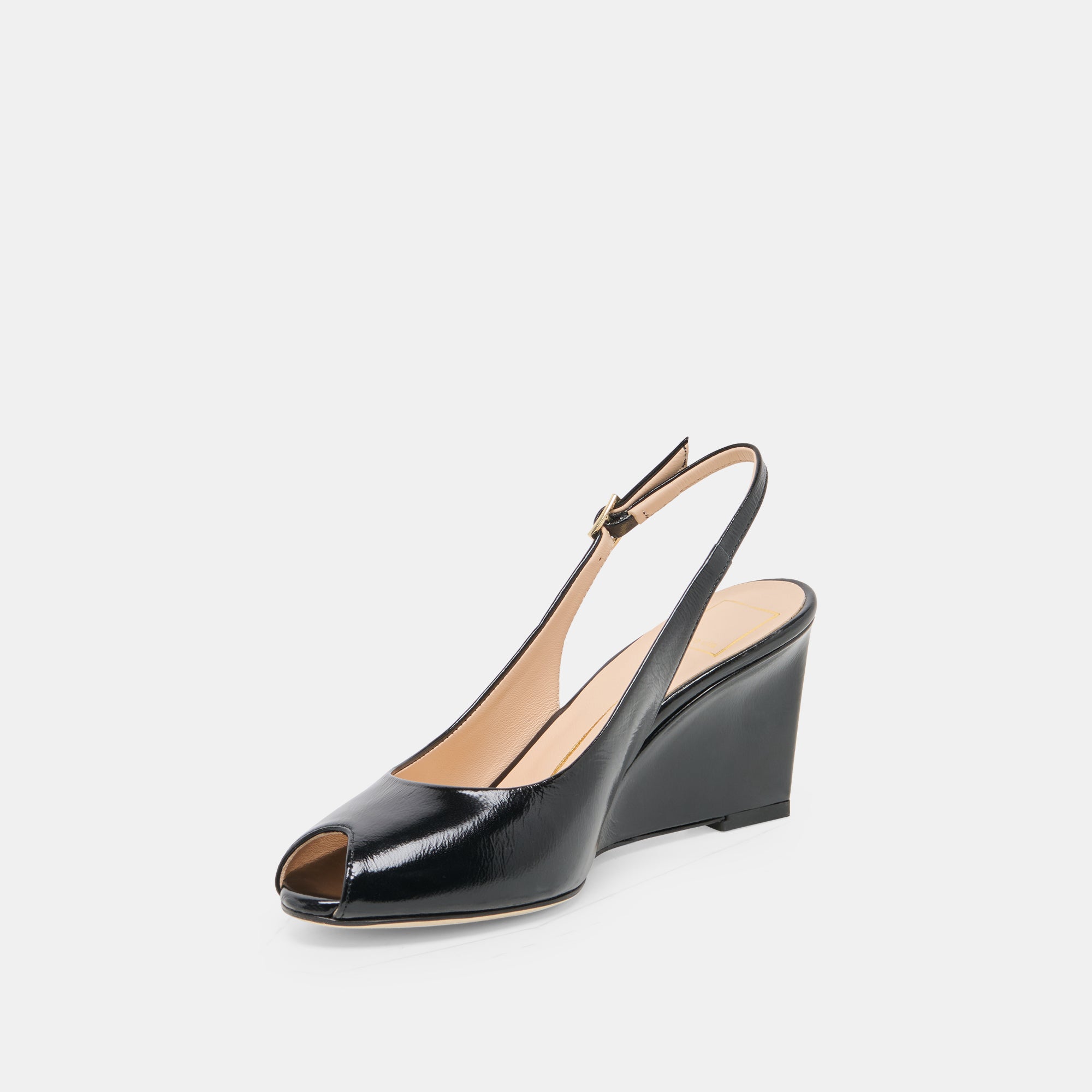 KOLA WEDGES NOIR LEATHER - Image 4