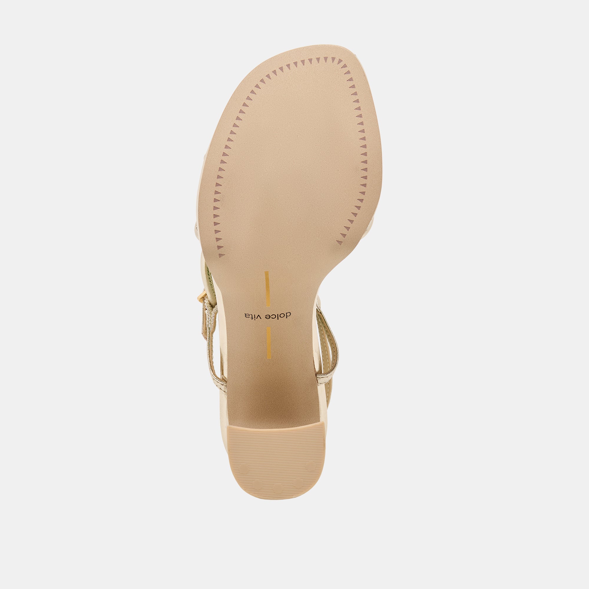 ODETE HEELS GOLD LEATHER - Image 11