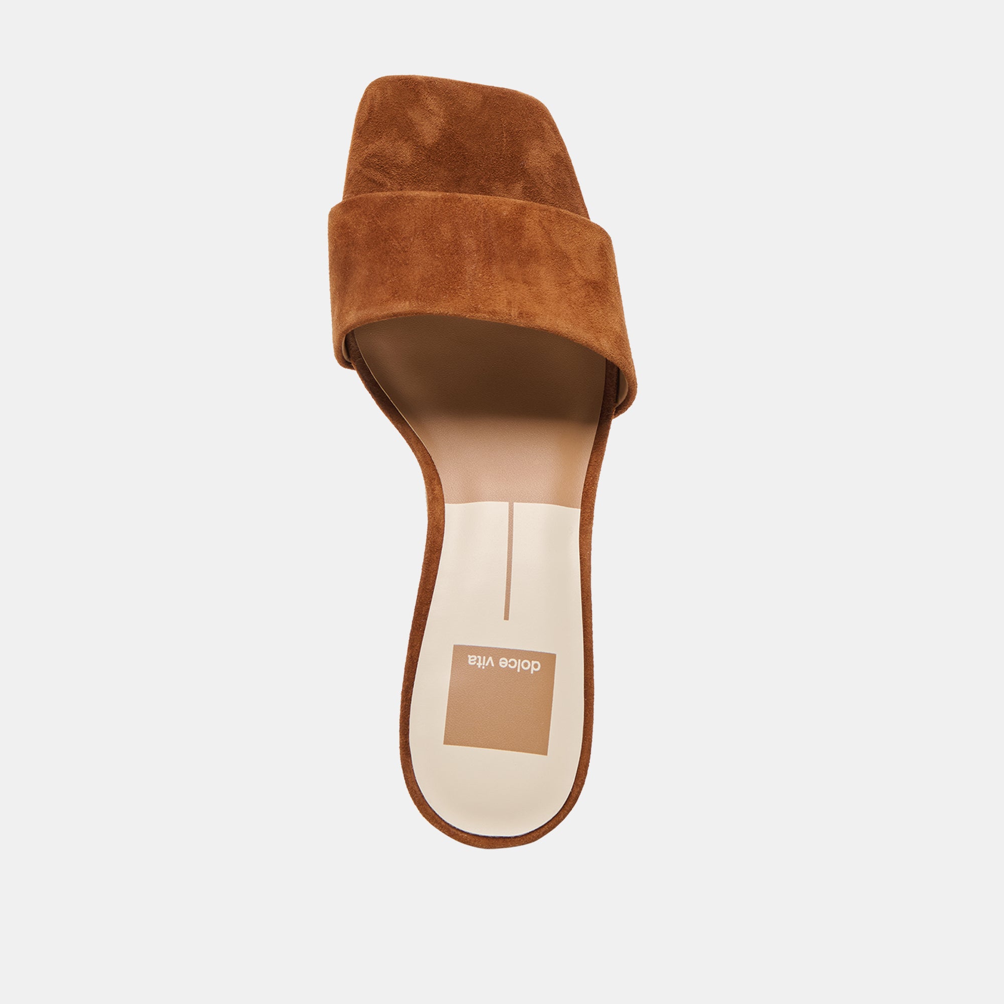 QAILY WIDE WEDGES BROWN SUEDE - Image 8