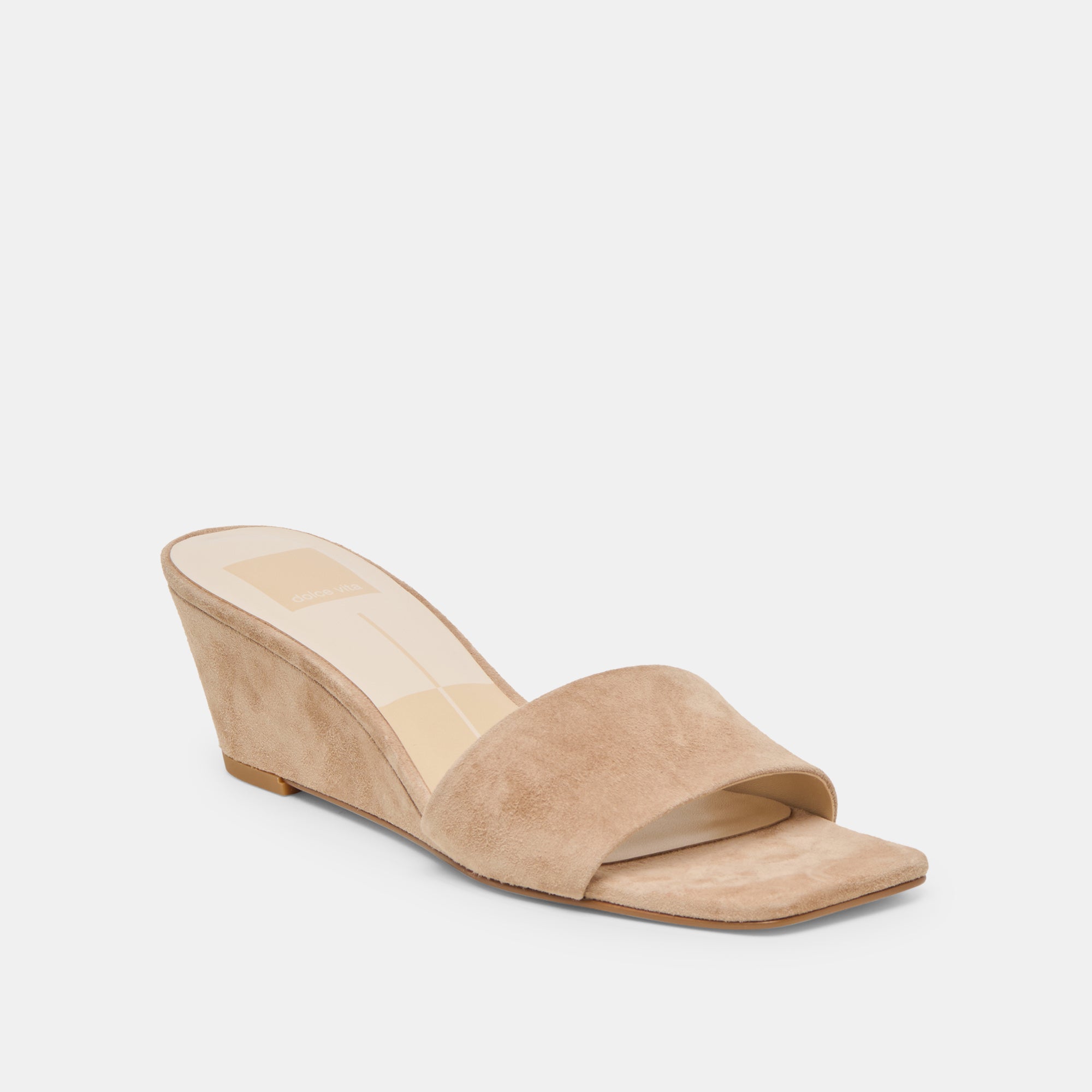 QAILY WEDGES CAMEL SUEDE - Image 3