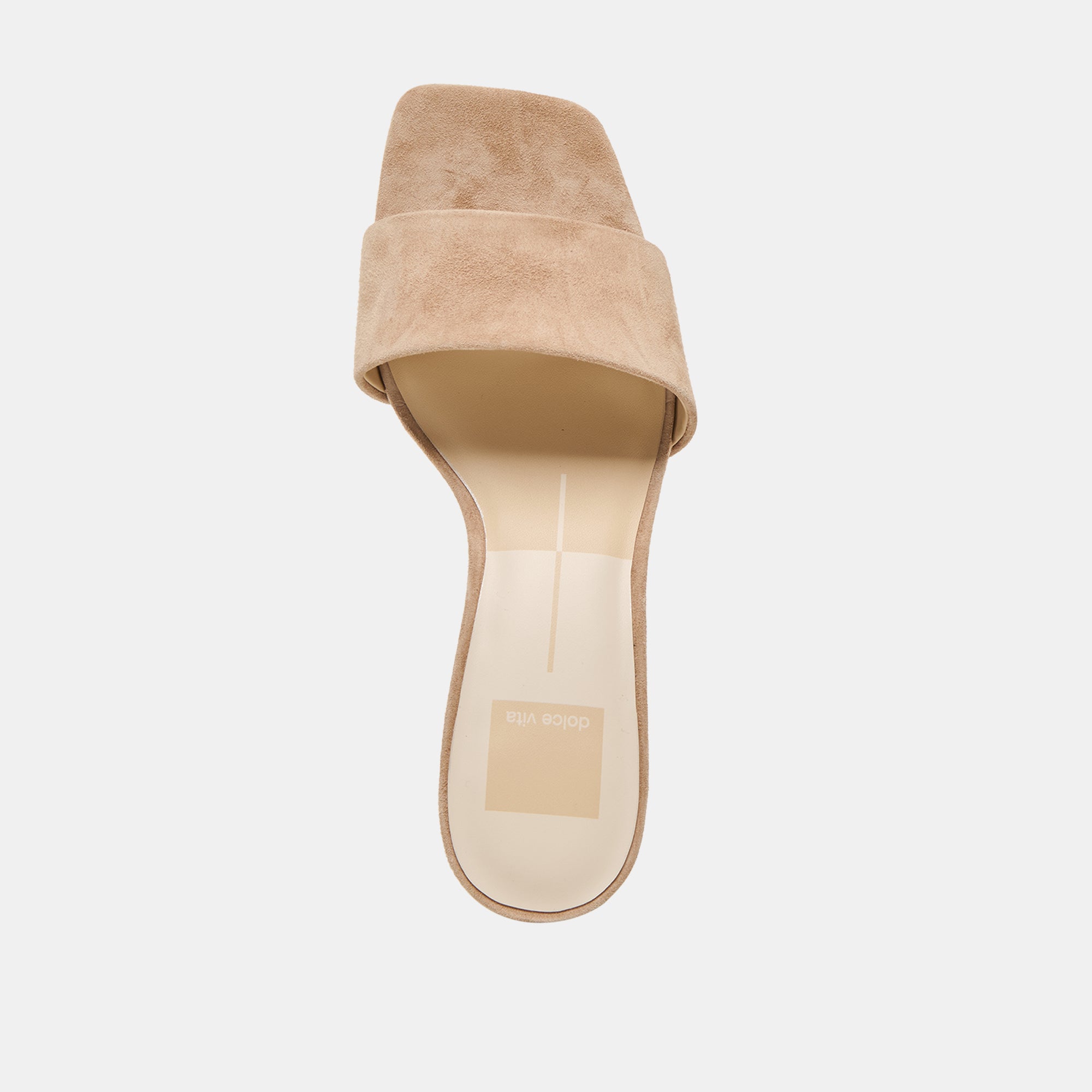 QAILY WIDE WEDGES CAMEL SUEDE - Image 8