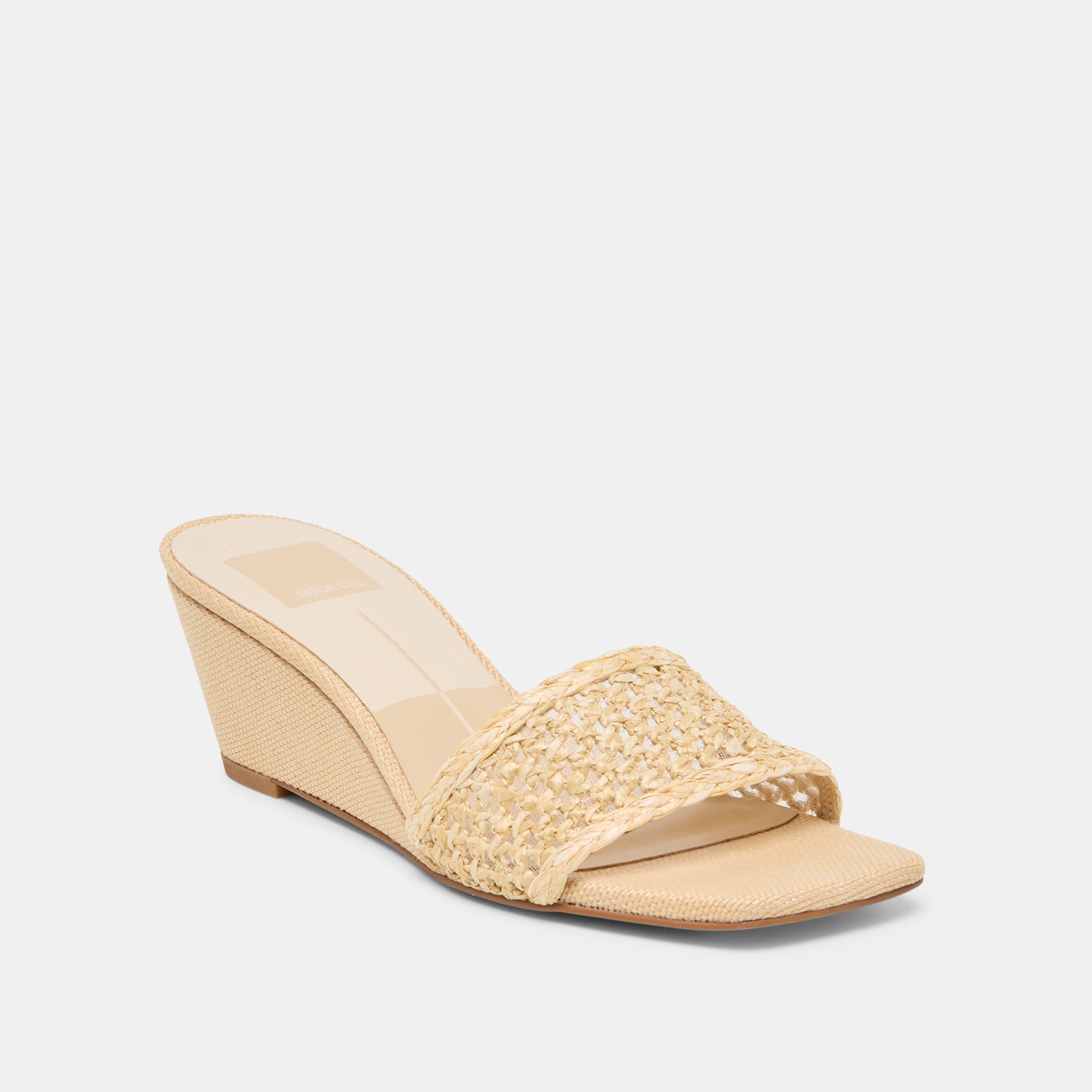 QAILY WEDGES LT NATURAL RAFFIA - Image 3