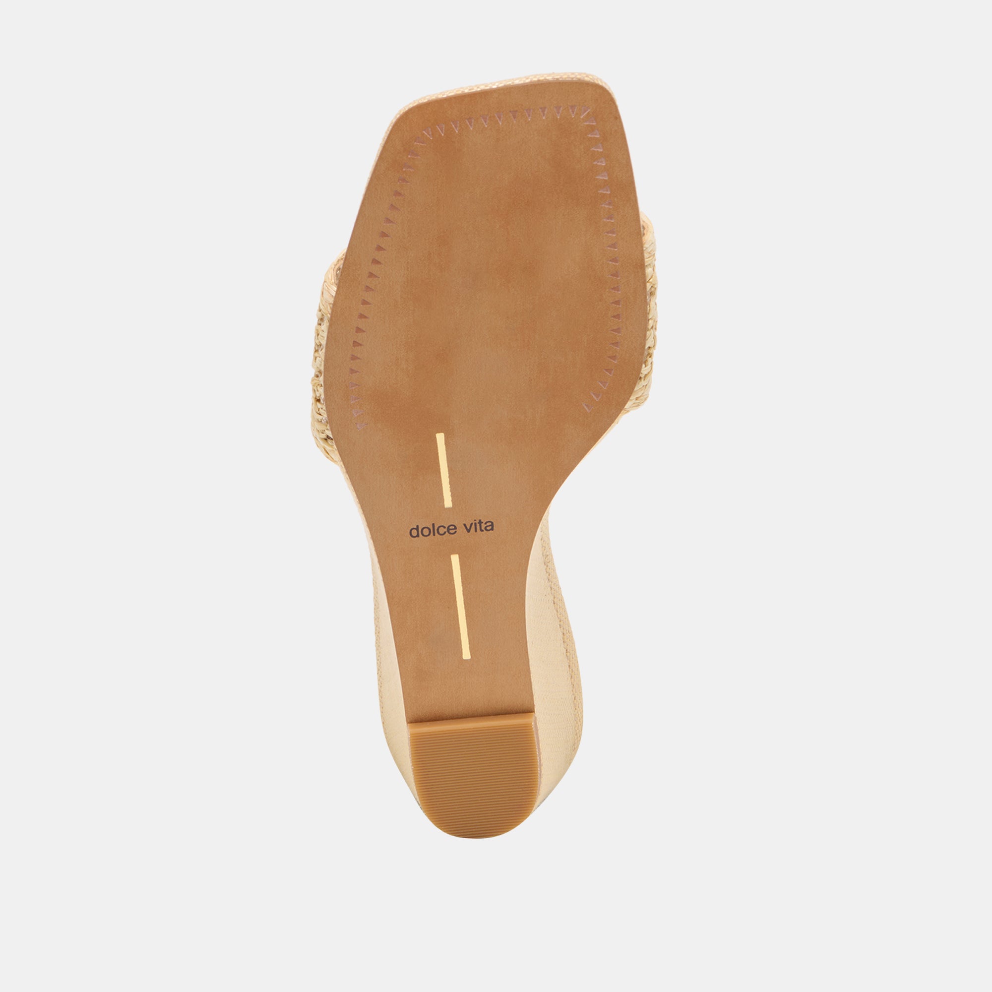 QAILY WIDE WEDGES LT NATURAL RAFFIA - Image 9