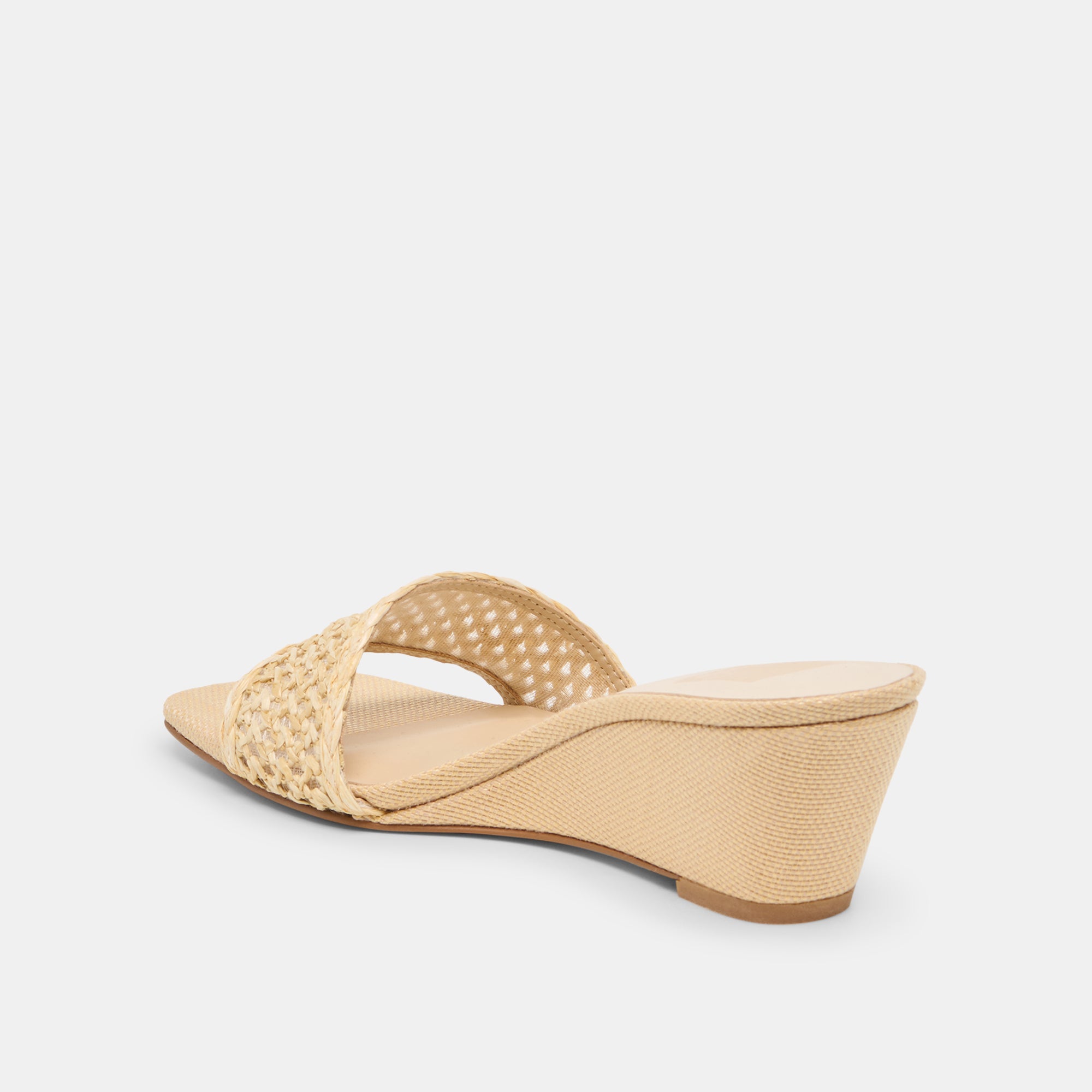 QAILY WEDGES LT NATURAL RAFFIA - Image 7