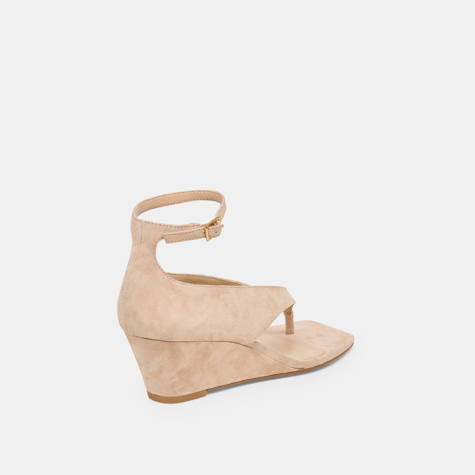 QUINNY WEDGES BAMBOO SUEDE - Image 3