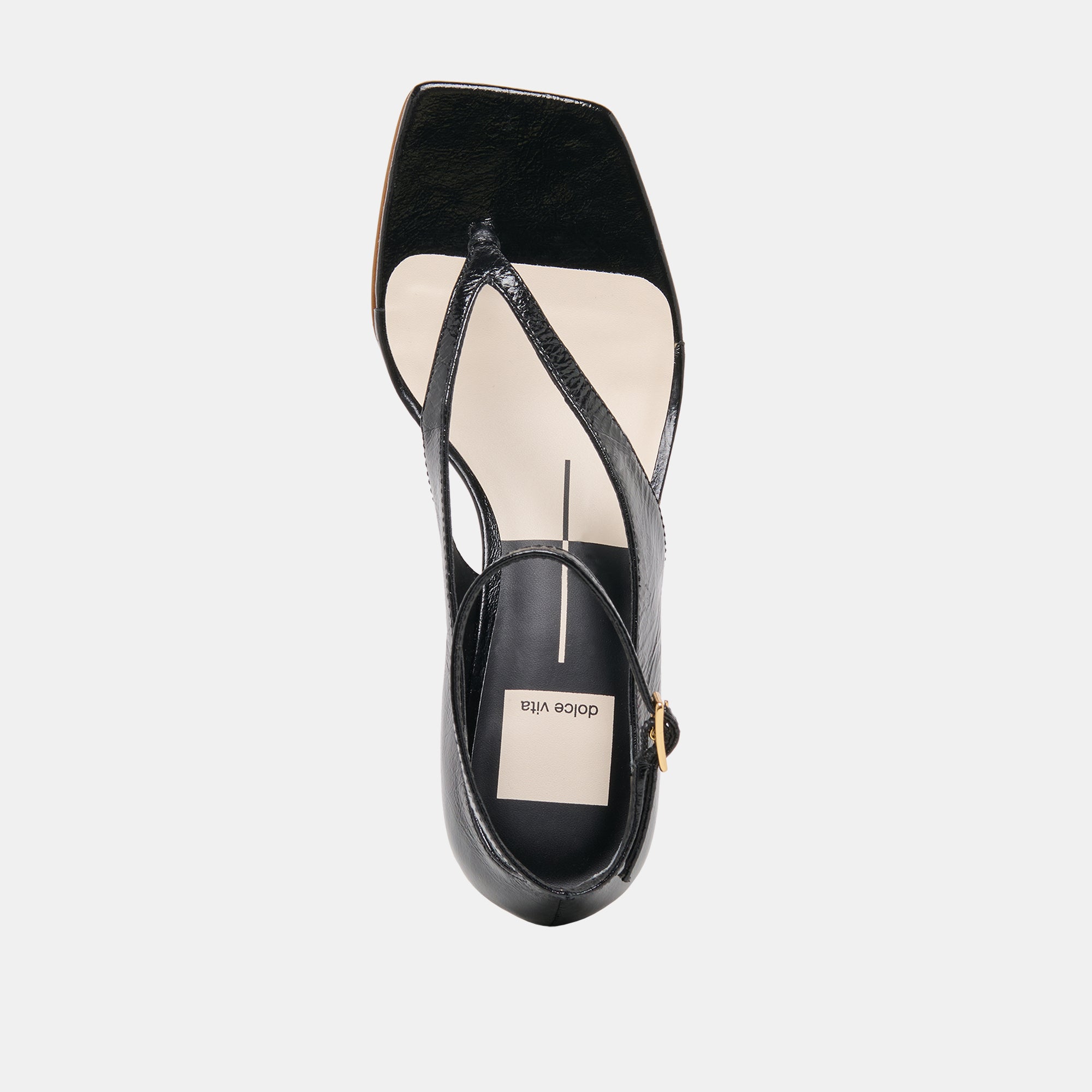 QUINNY WEDGES BLACK LEATHER - Image 10