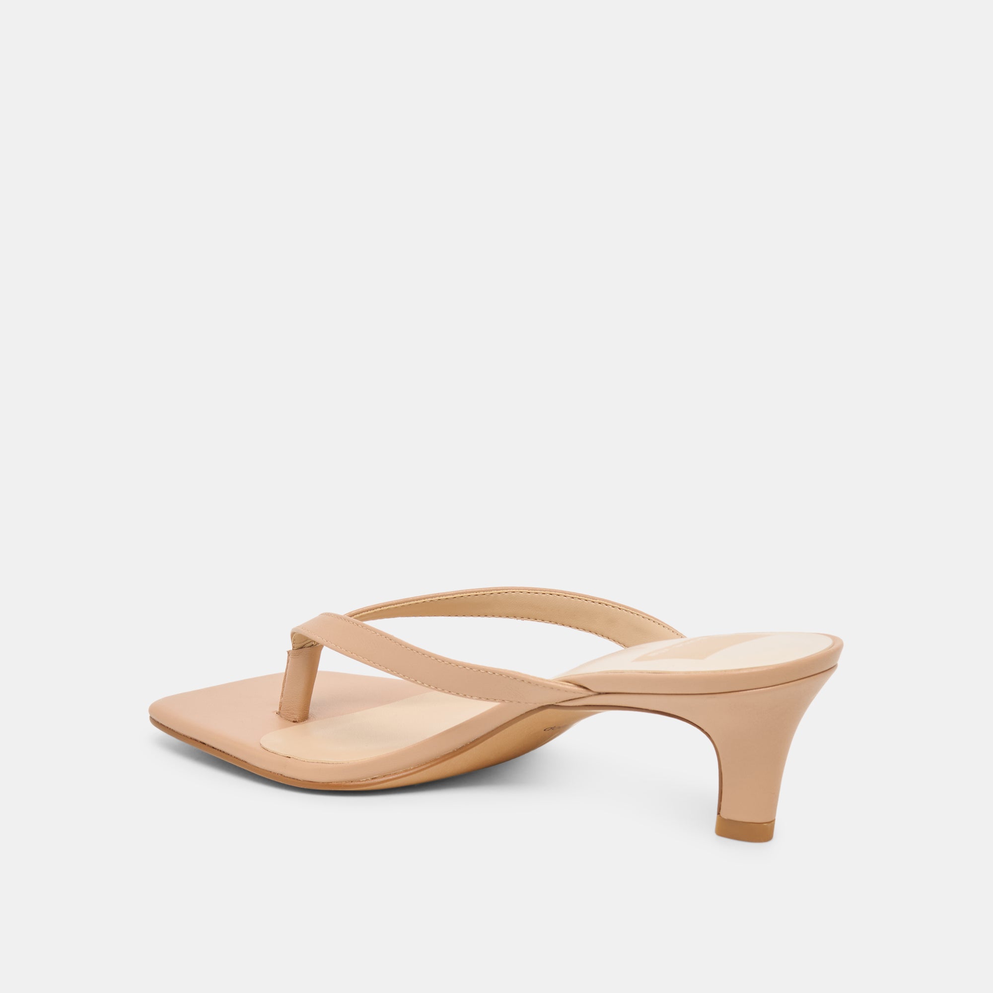 RAMIA HEELS CAFE LEATHER - Image 7