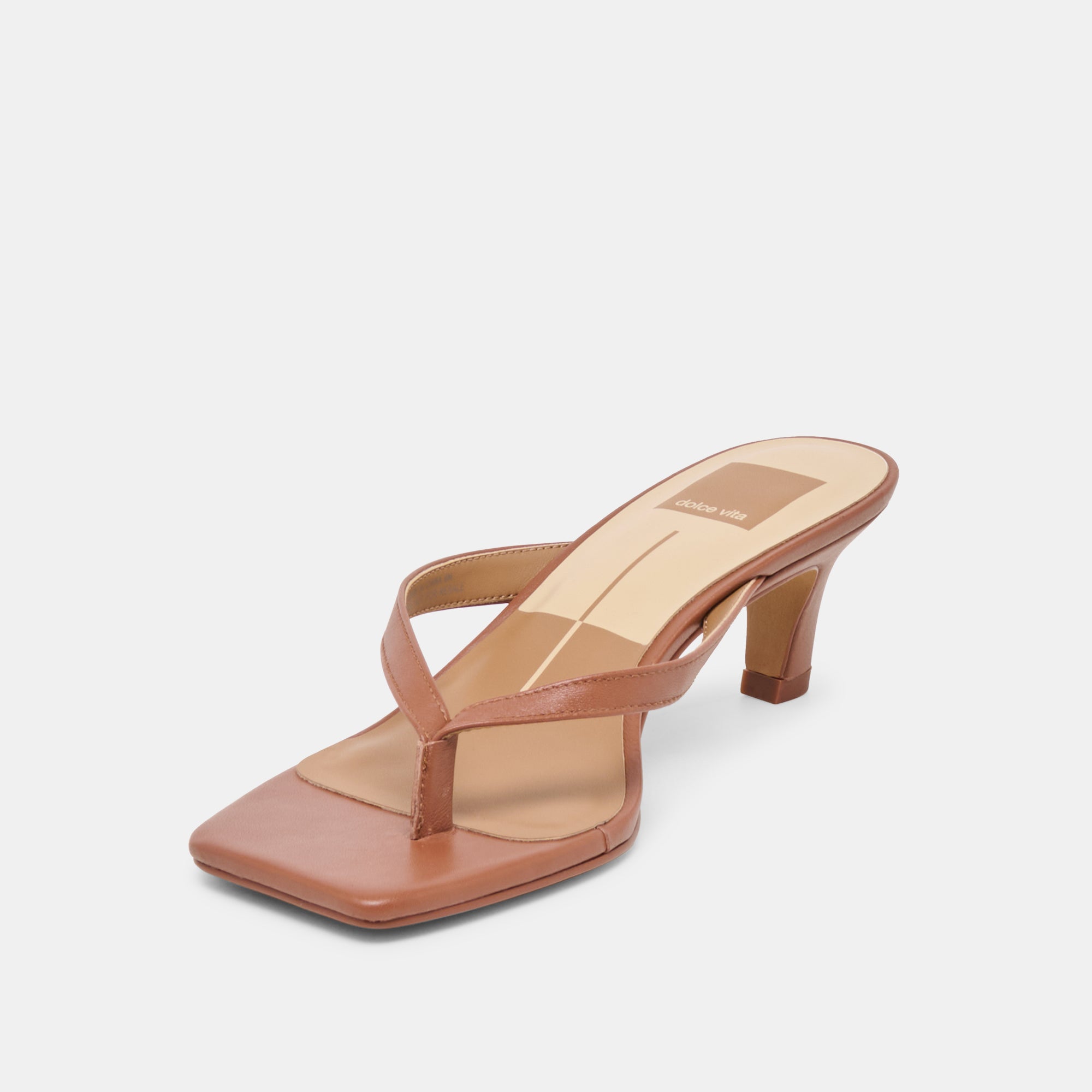 RAMIA HEELS COGNAC LEATHER - Image 6