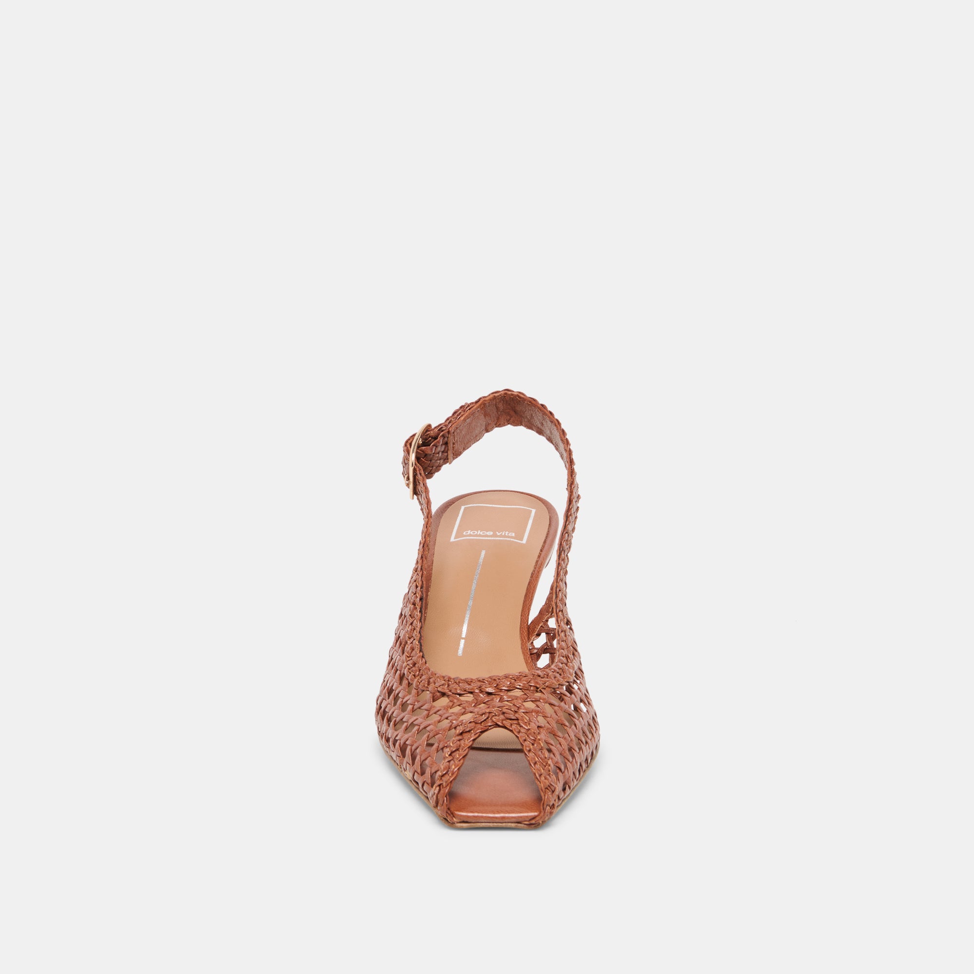 REMLA HEEL TAN WOVEN LEATHER - Image 7