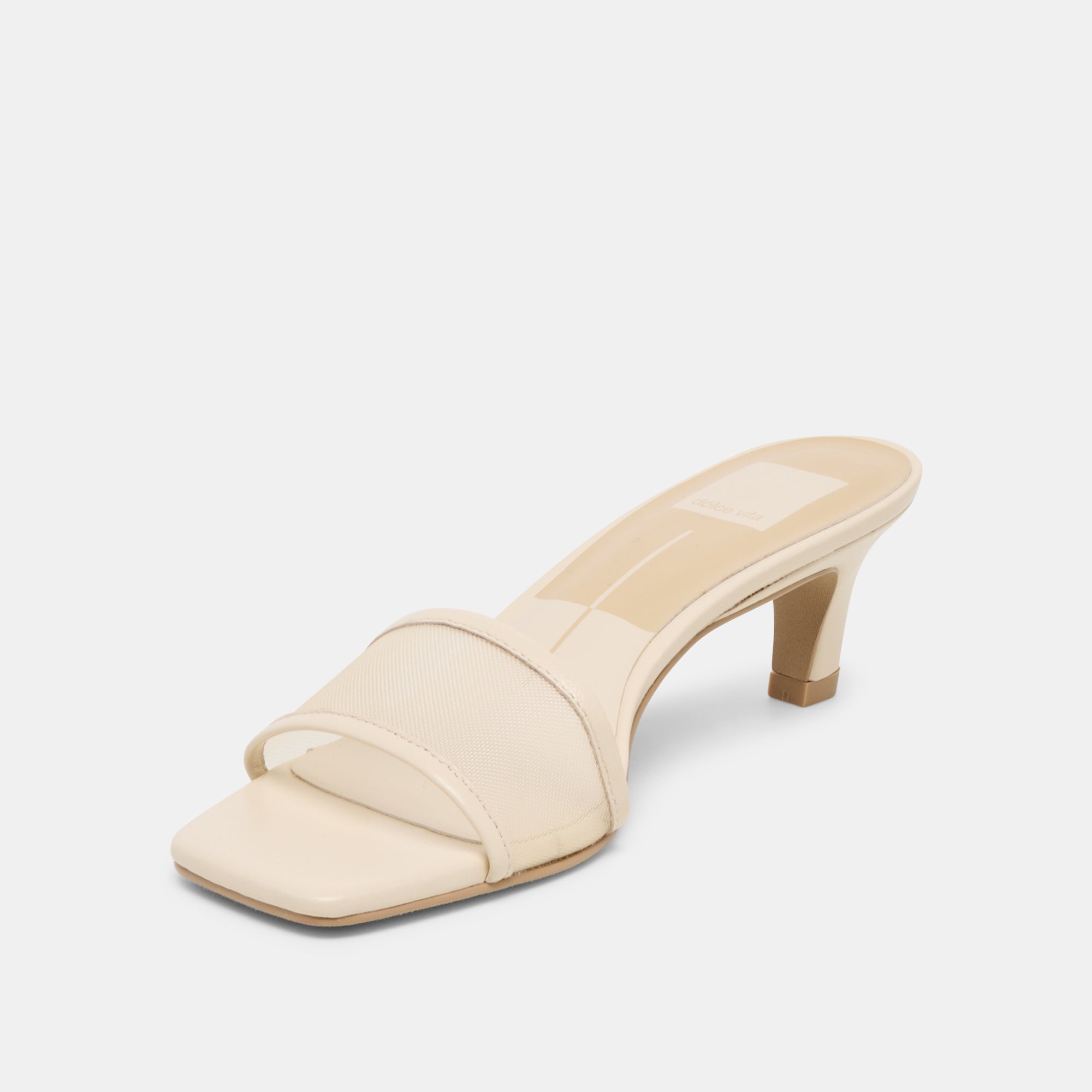 REXA MESH HEELS CREME MESH - Image 7