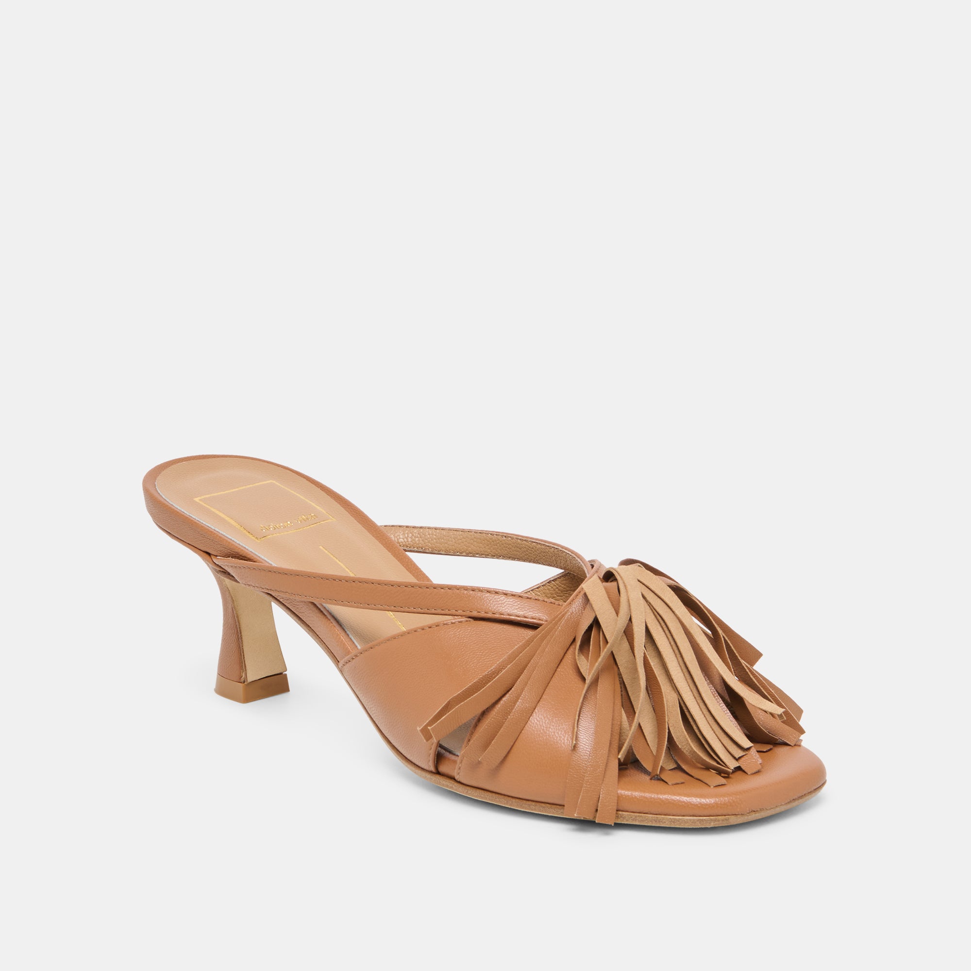 ROSALY HEELS CHESTNUT LEATHER - Image 3