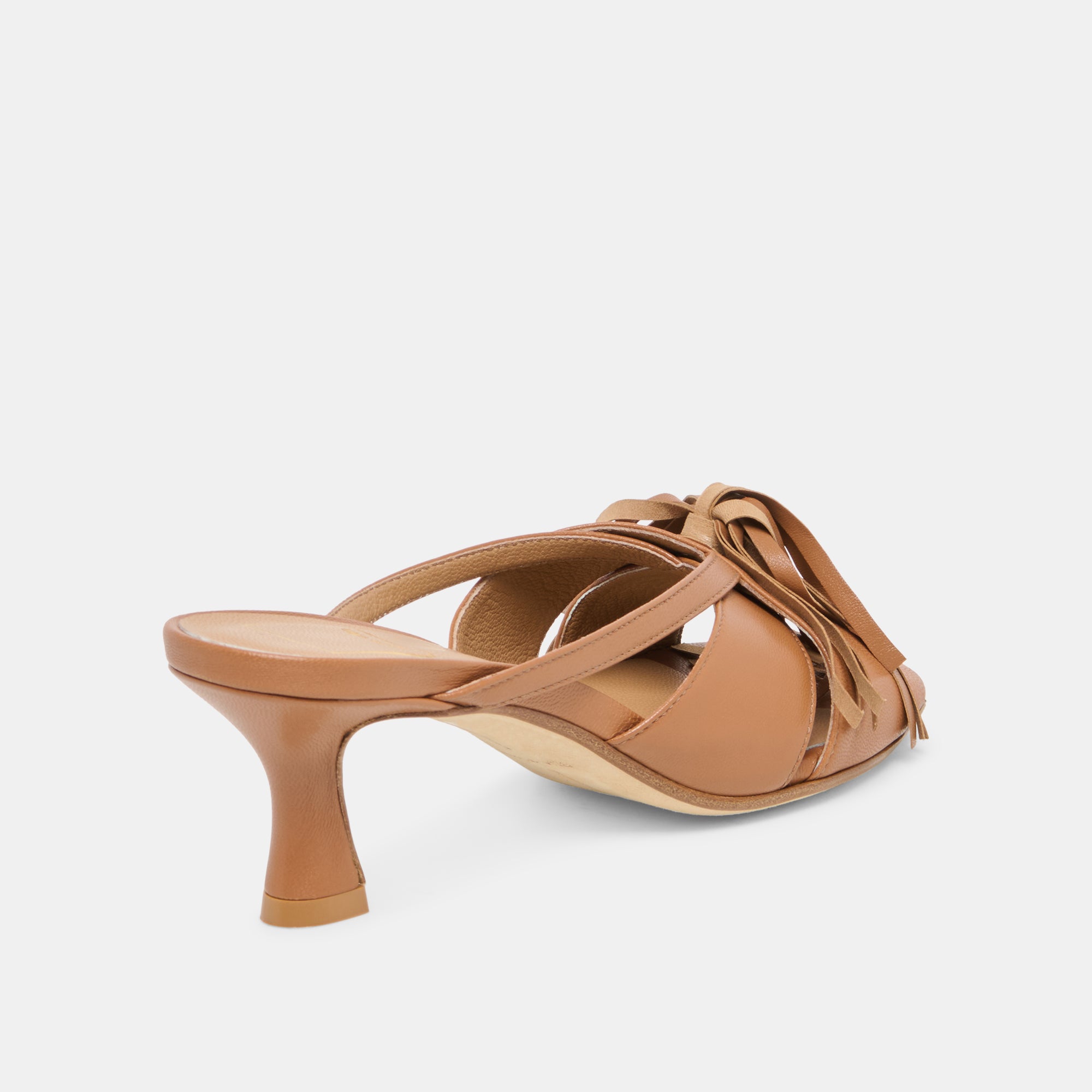 ROSALY HEELS CHESTNUT LEATHER - Image 5
