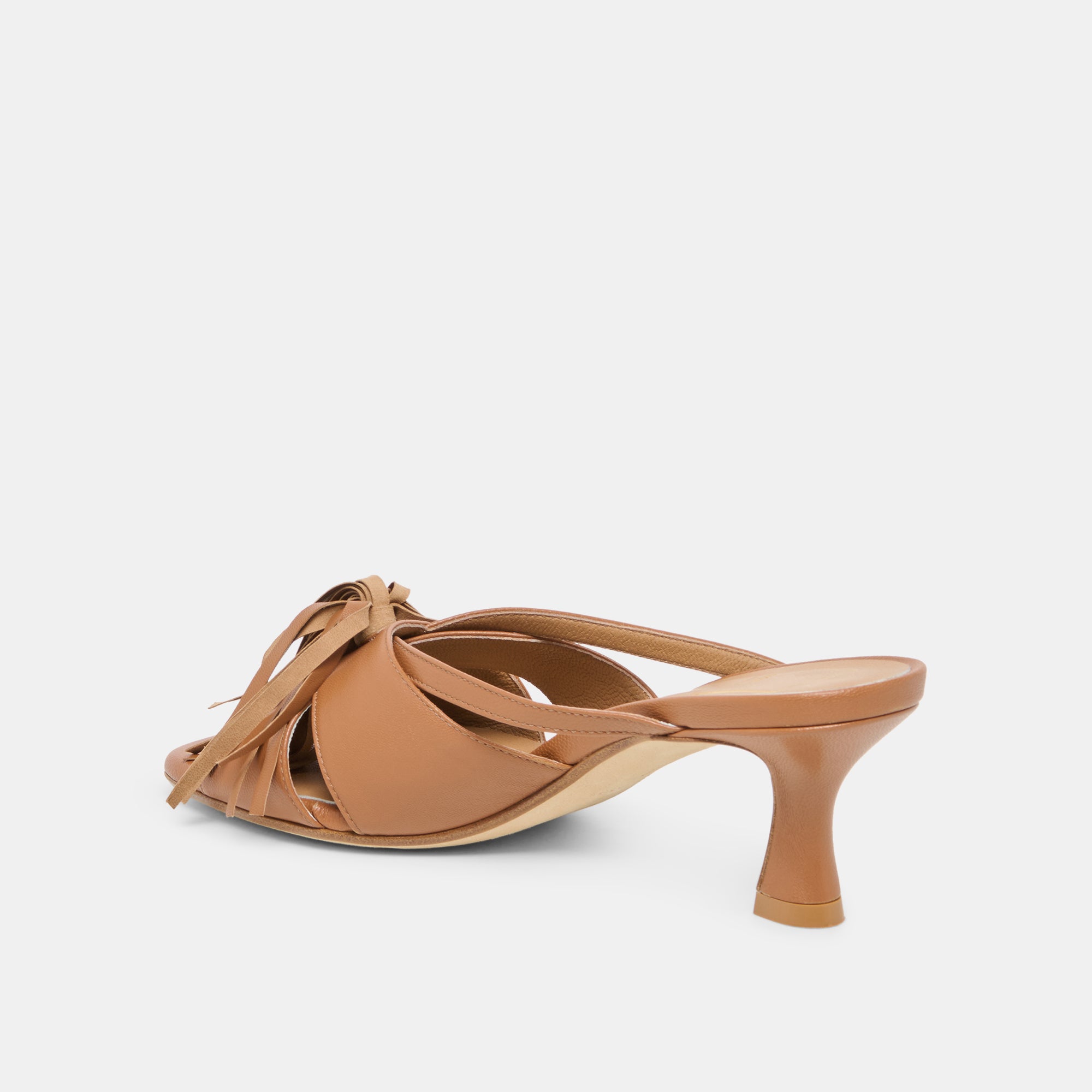 ROSALY HEELS CHESTNUT LEATHER - Image 8