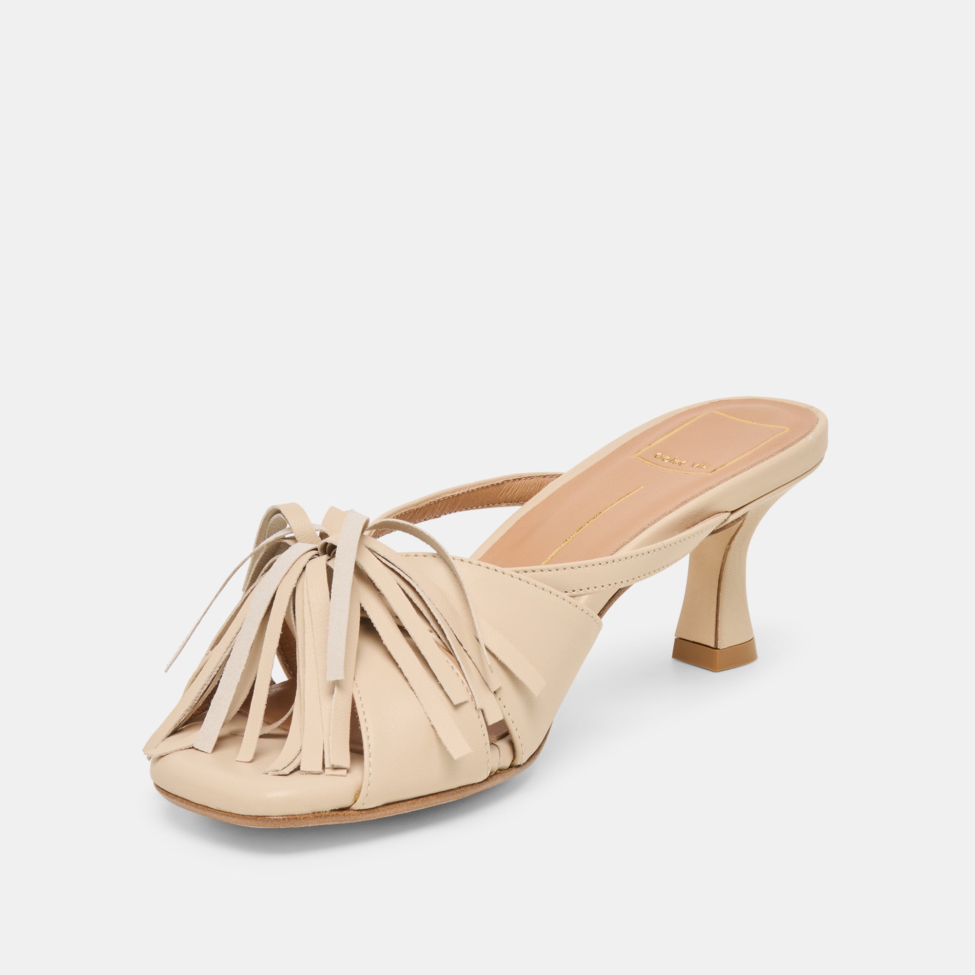 ROSALY HEELS SAND LEATHER - Image 4