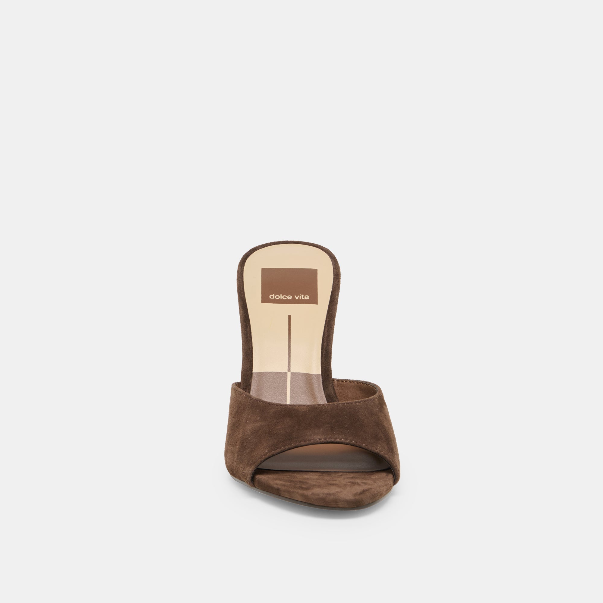 ROSHA HEELS DK BROWN SUEDE - Image 6