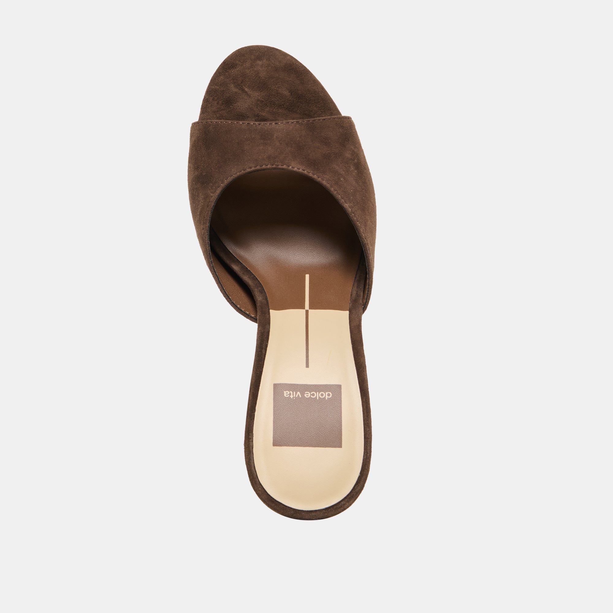 ROSHA HEELS DK BROWN SUEDE - Image 8