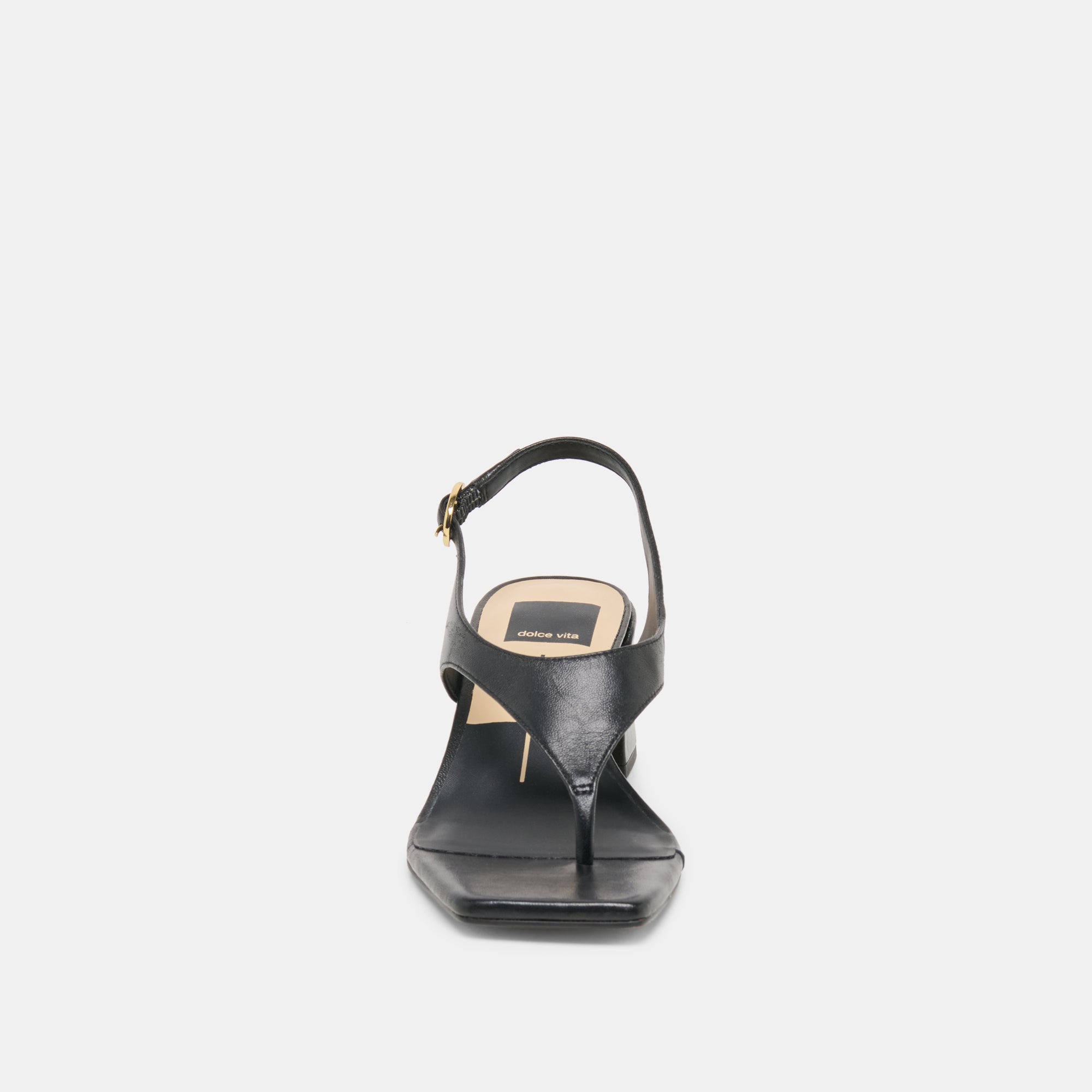 YVES HEELS BLACK LEATHER - Image 6