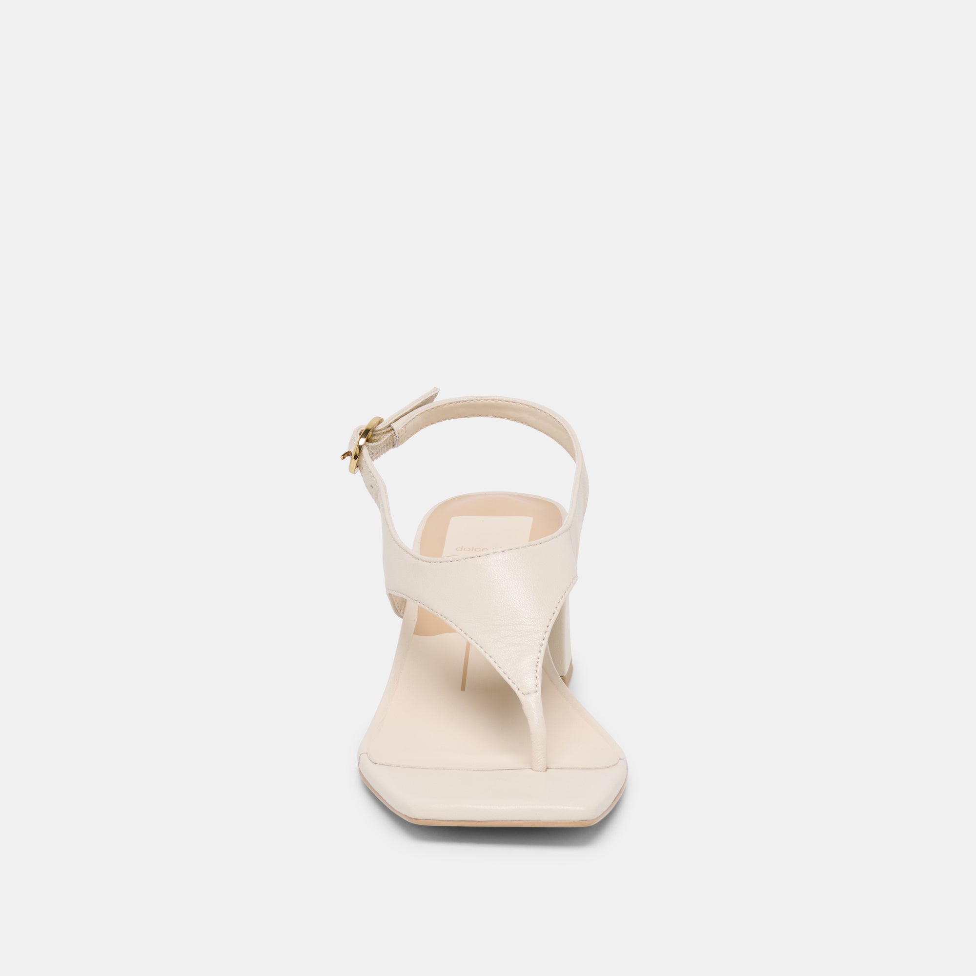 YVES HEELS IVORY LEATHER - Image 6
