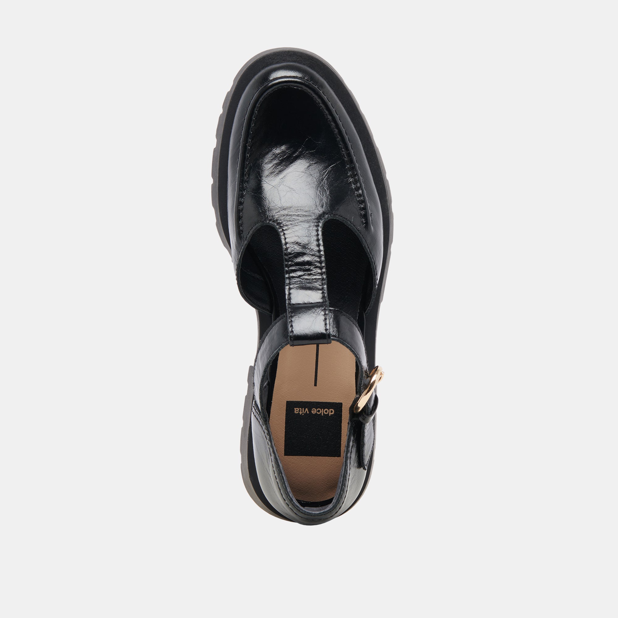 EMILIO FLATS MIDNIGHT CRINKLE PATENT LEATHER - Image 11