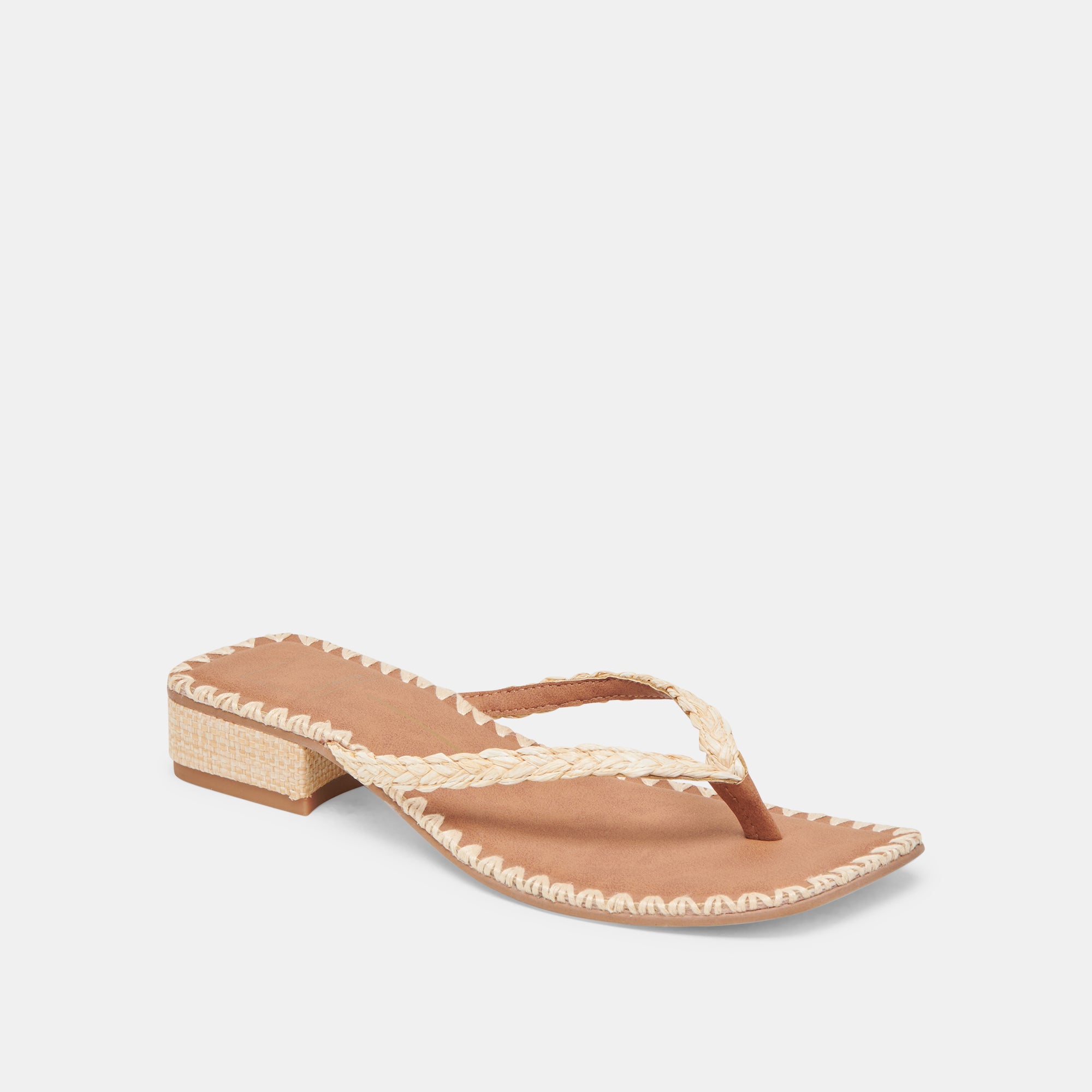 BARTY SANDALS LT NATURAL RAFFIA - Image 3