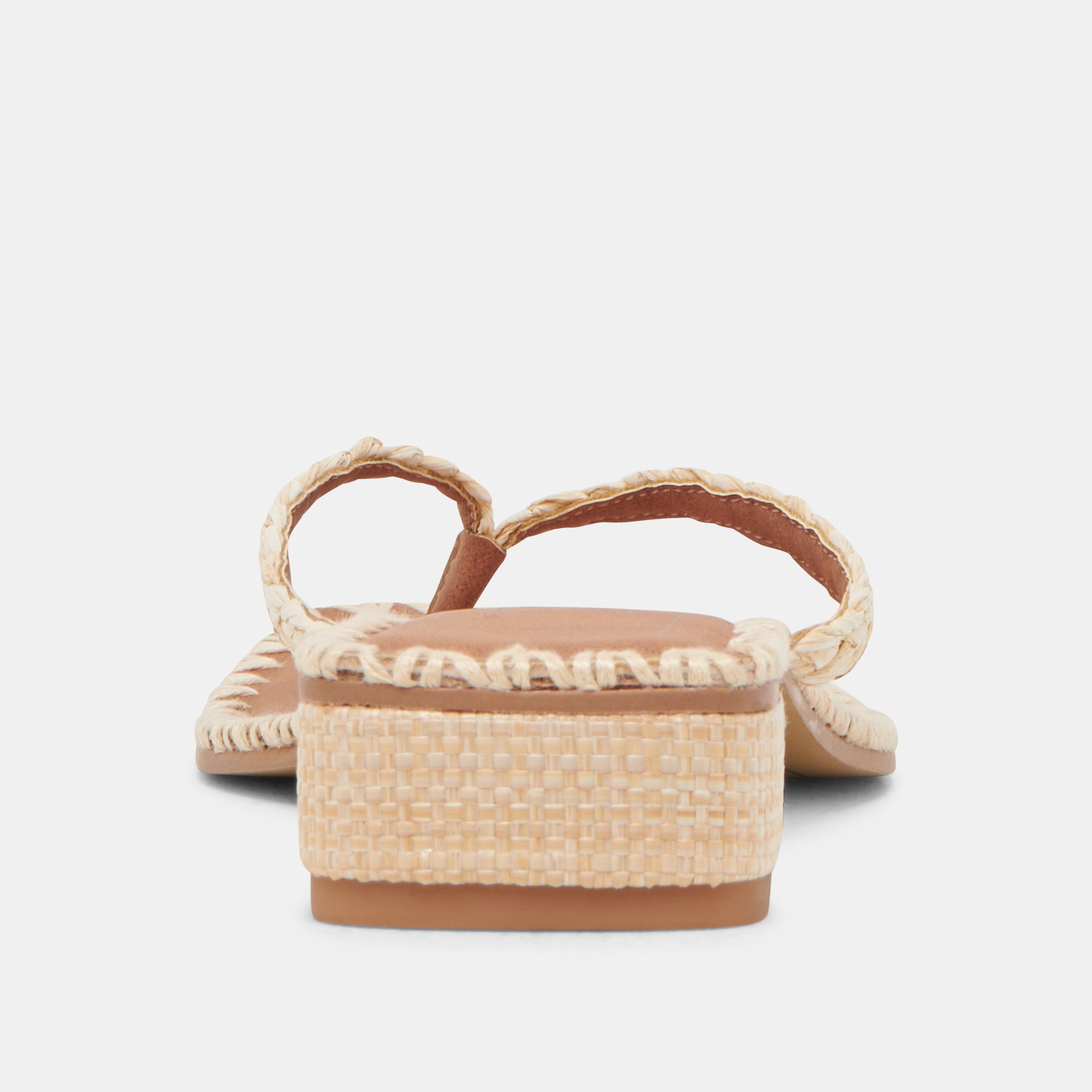 BARTY SANDALS LT NATURAL RAFFIA - Image 9