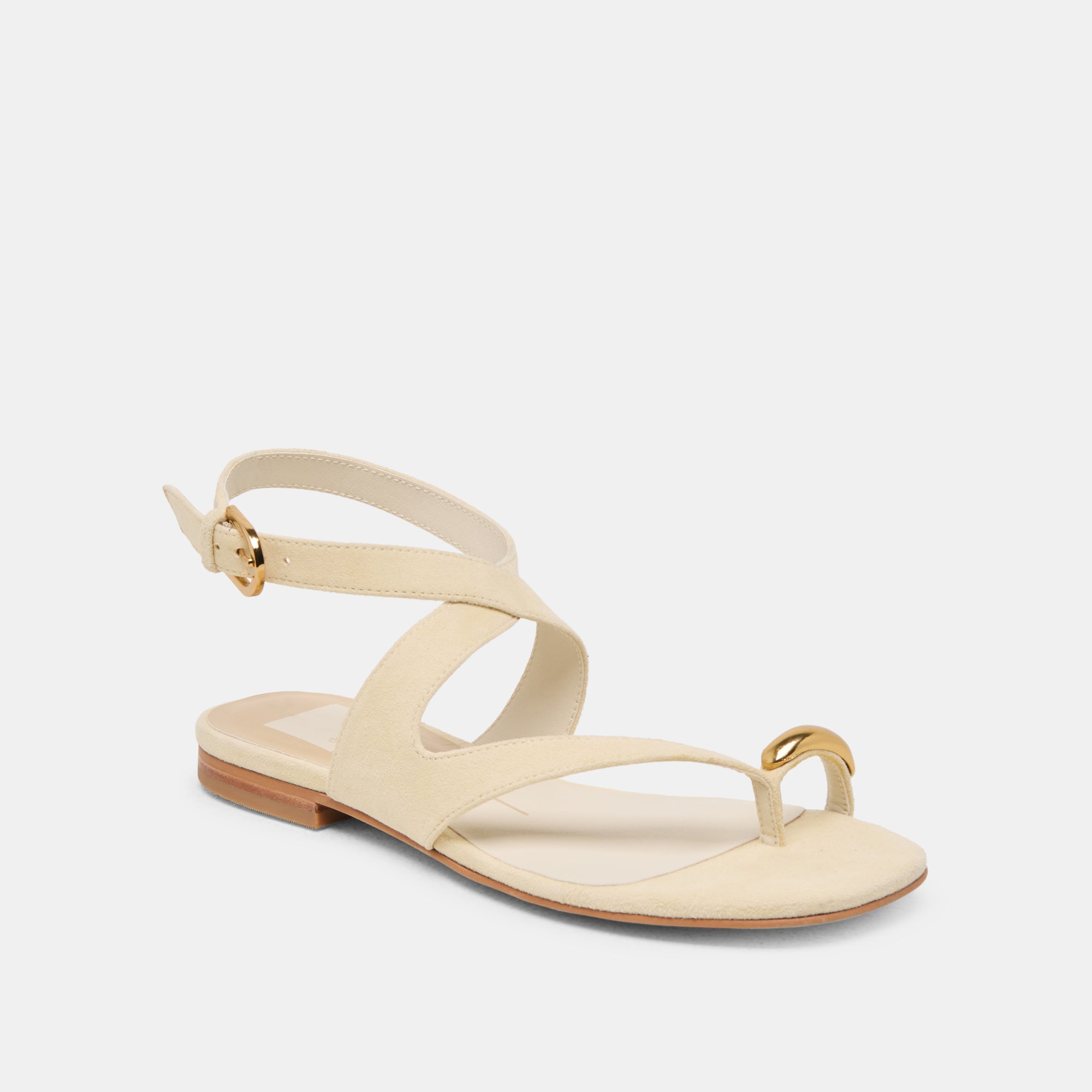 EARLA SANDALS NATURAL SUEDE - Image 3