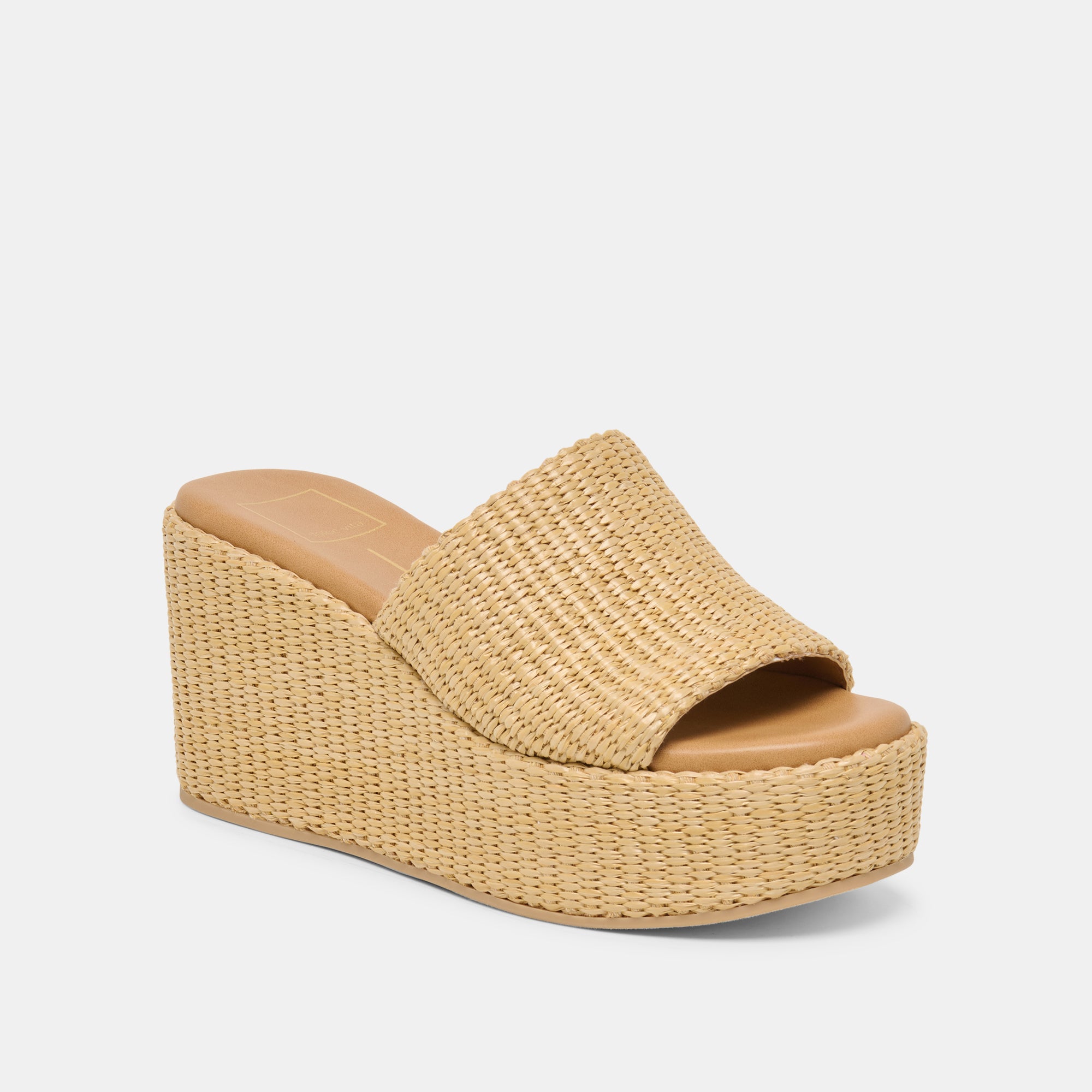 JOCLYN WEDGES LT NATURAL RAFFIA - Image 2