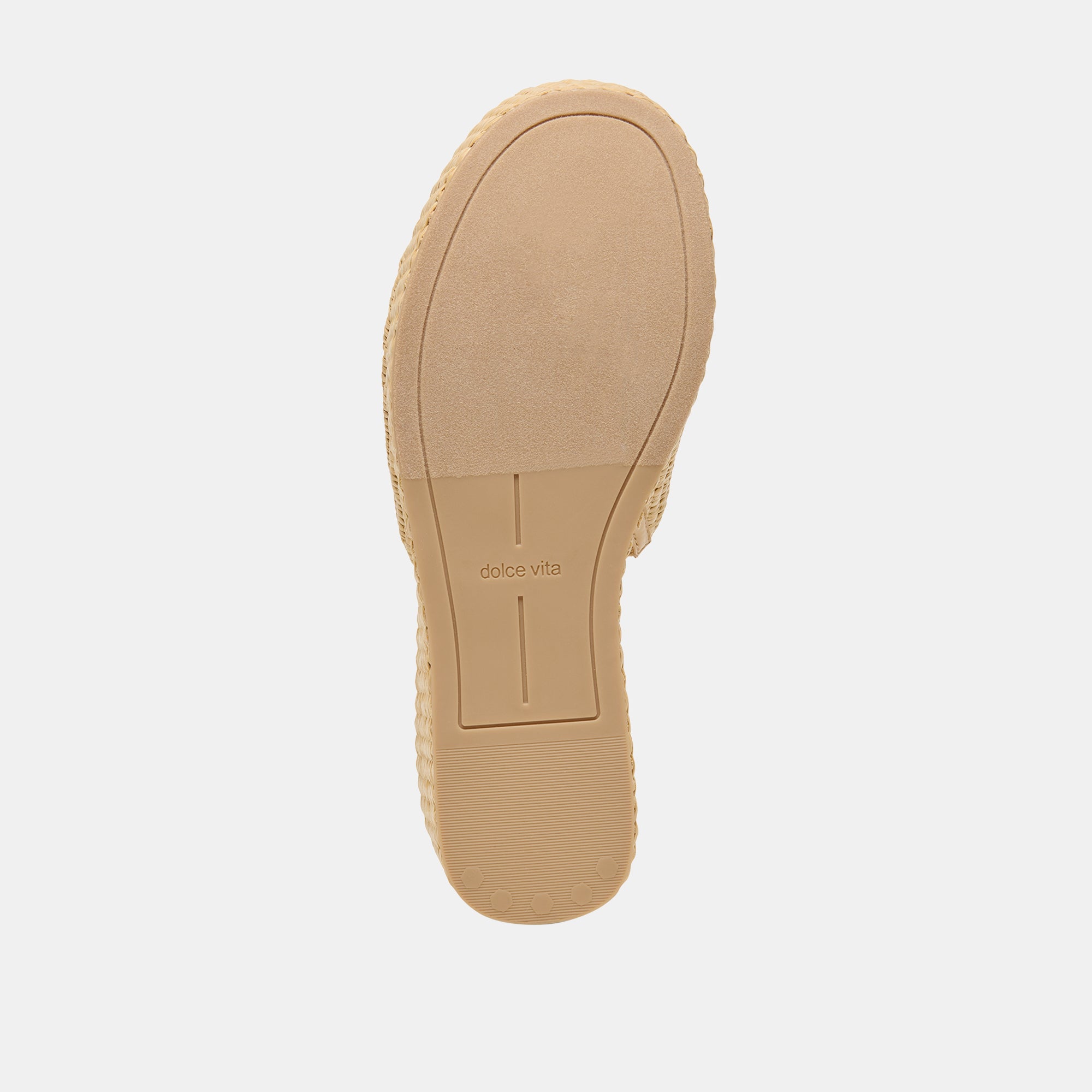 JOCLYN WIDE WEDGES LT NATURAL RAFFIA - Image 9