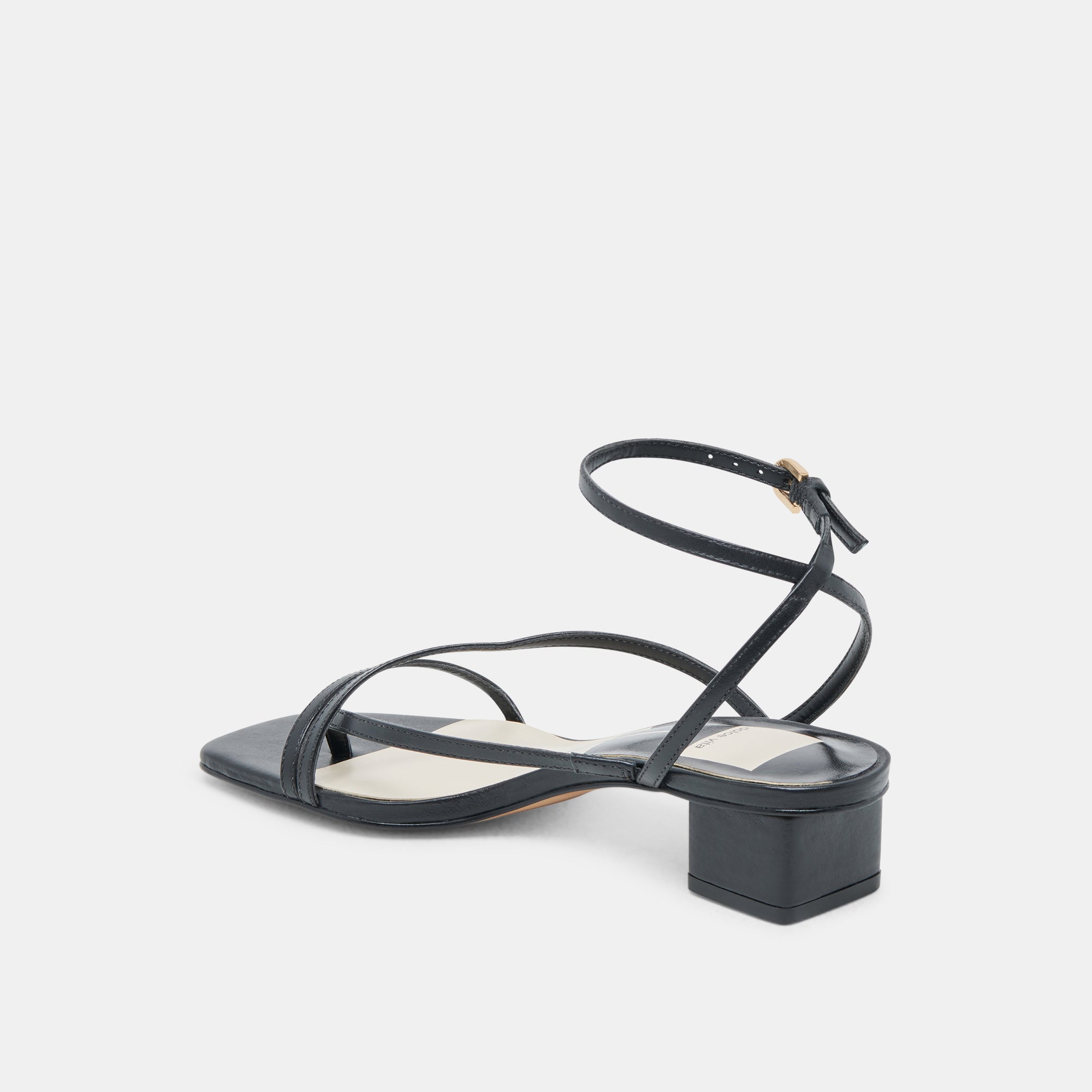 KARLOS SANDALS BLACK LEATHER - Image 9