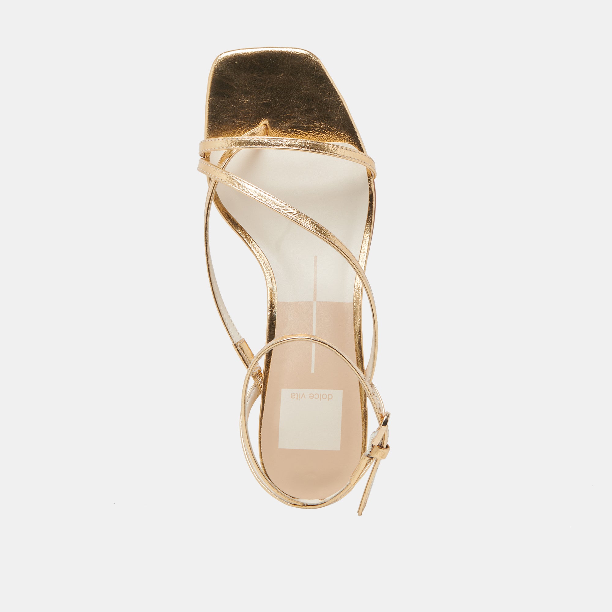 KARLOS WIDE SANDALS GOLD METALLIC STELLA - Image 8