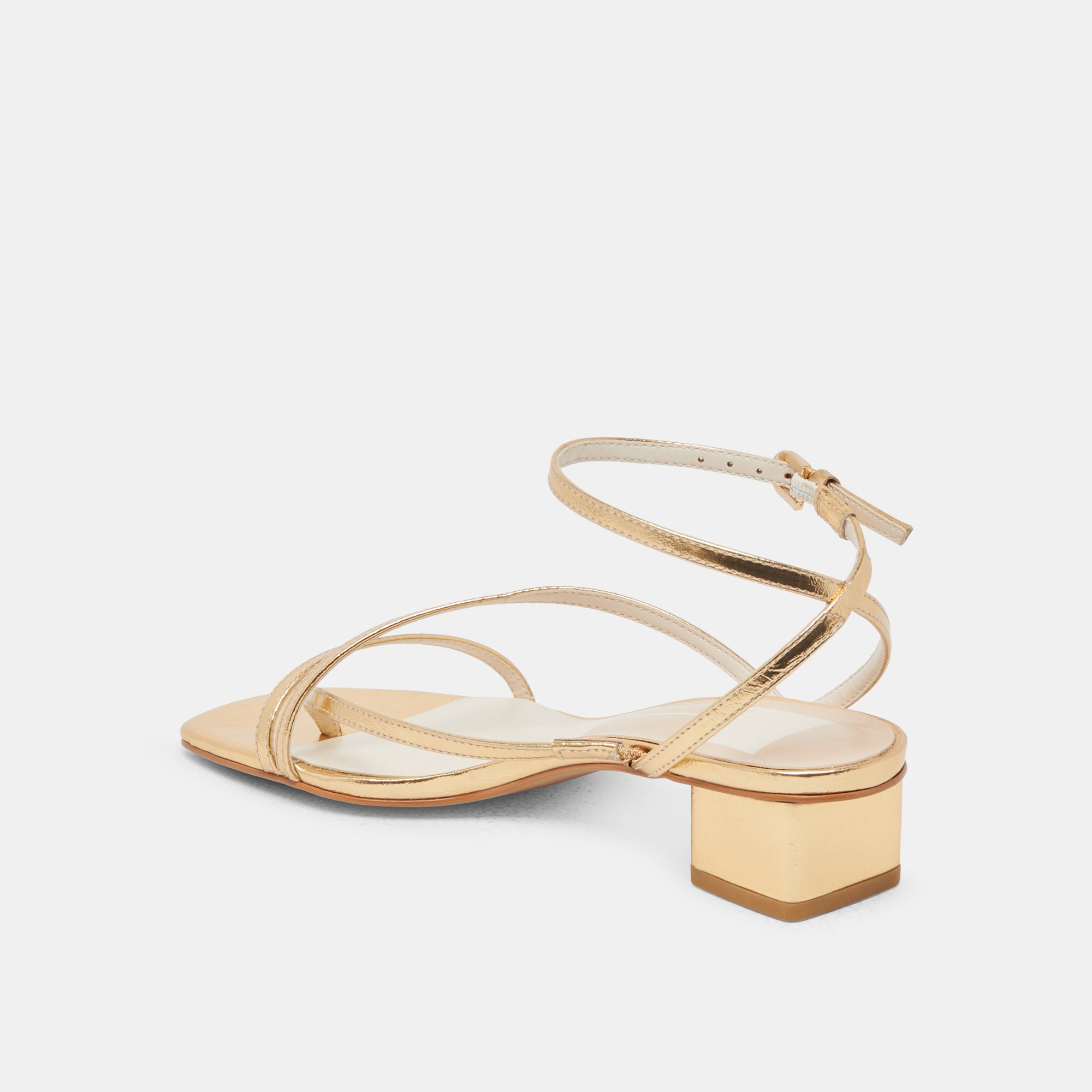 KARLOS WIDE SANDALS GOLD METALLIC STELLA - Image 5