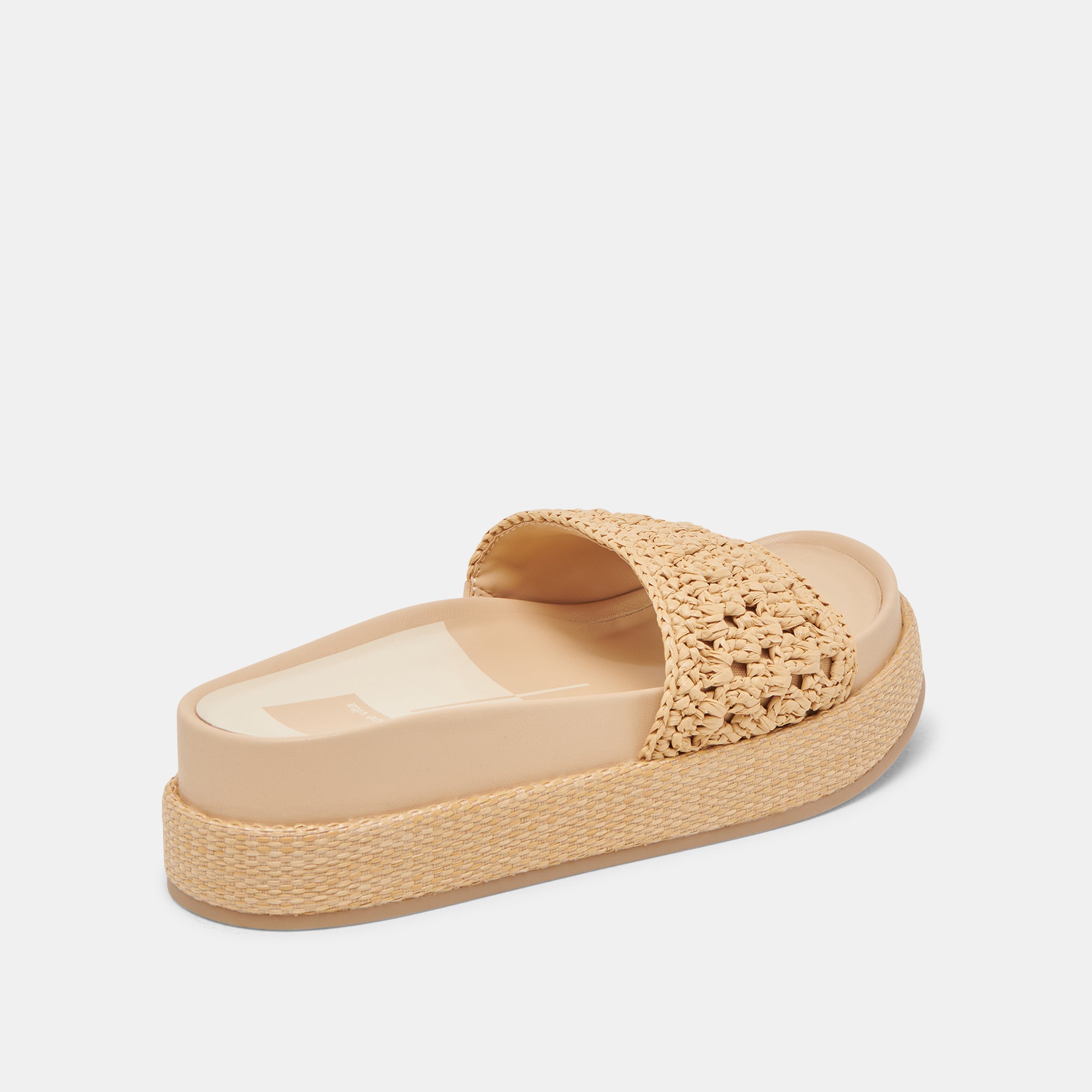SIDONA SANDALS LT NATURAL RAFFIA - Image 5