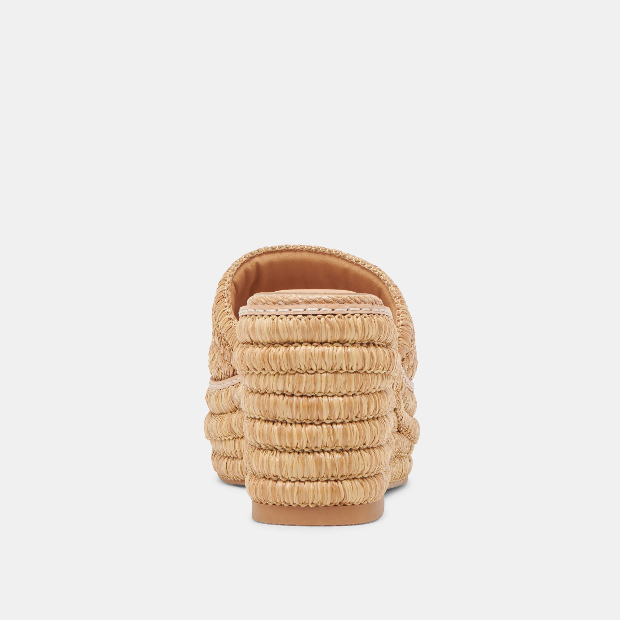 THRONE WIDE WEDGES LT NATURAL RAFFIA - Image 7