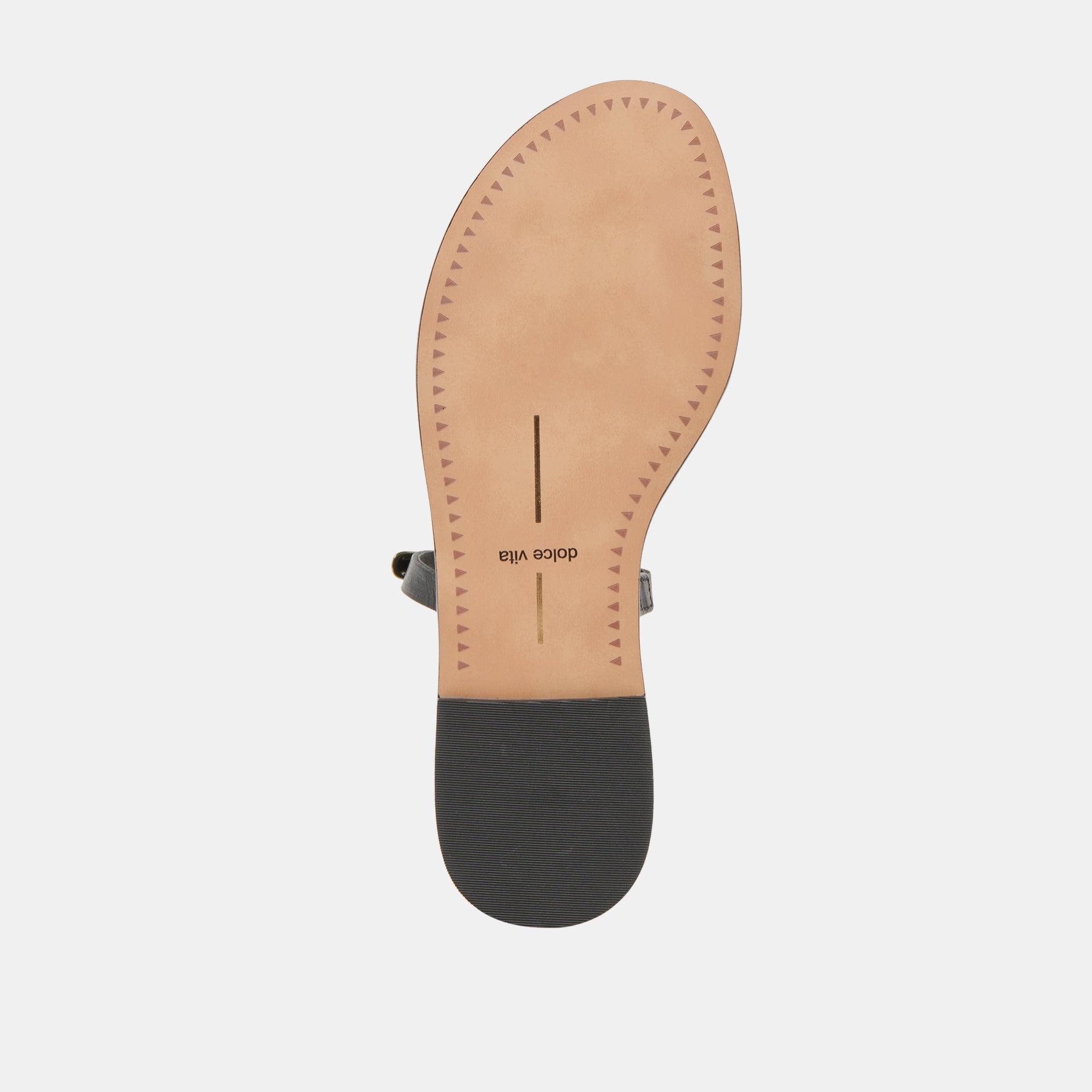 WINK WIDE SANDALS BLACK LEATHER - Image 9