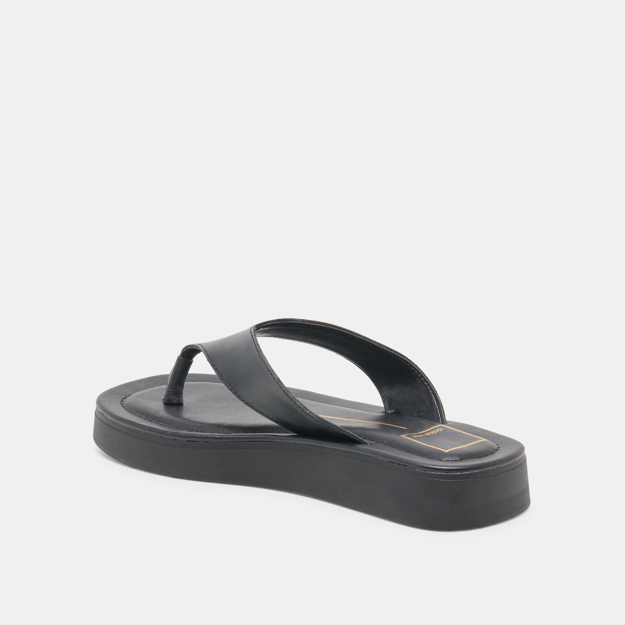 BLAYZE SANDALS BLACK LEATHER - Image 5