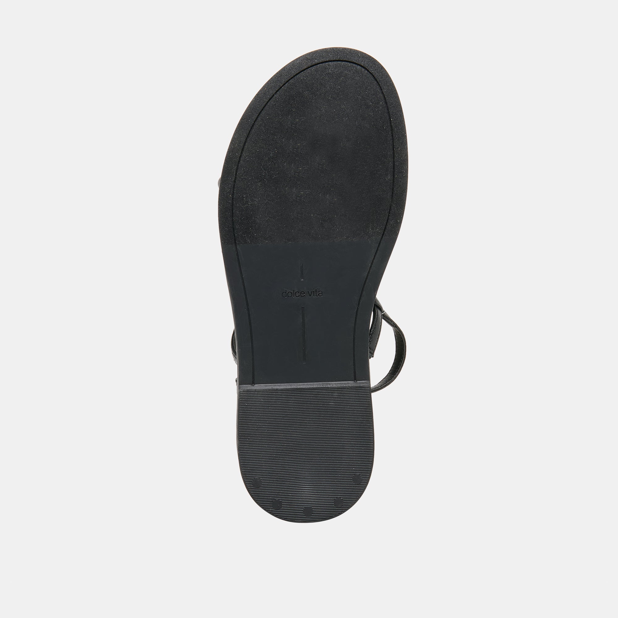 DOM SANDALS BLACK LEATHER - Image 9